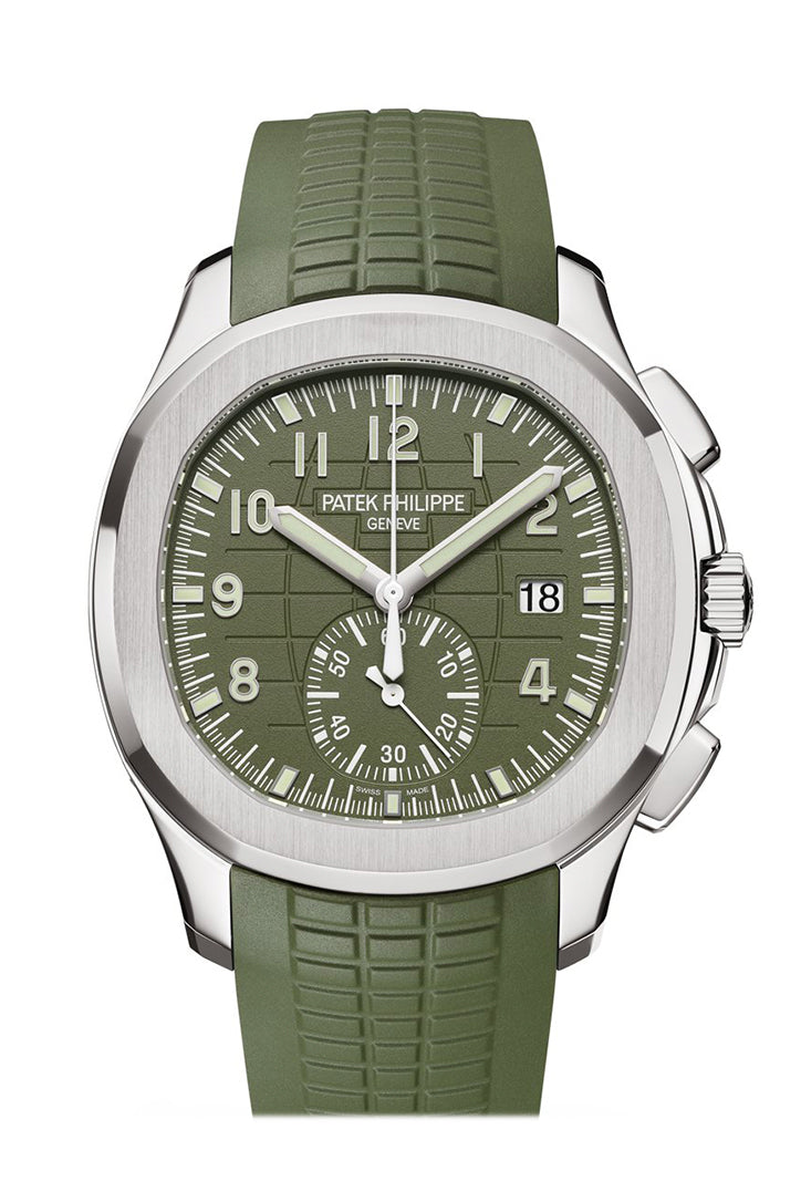 PATEK PHILIPPE Aquanaut Khaki Green Mens Watch 5968G-010