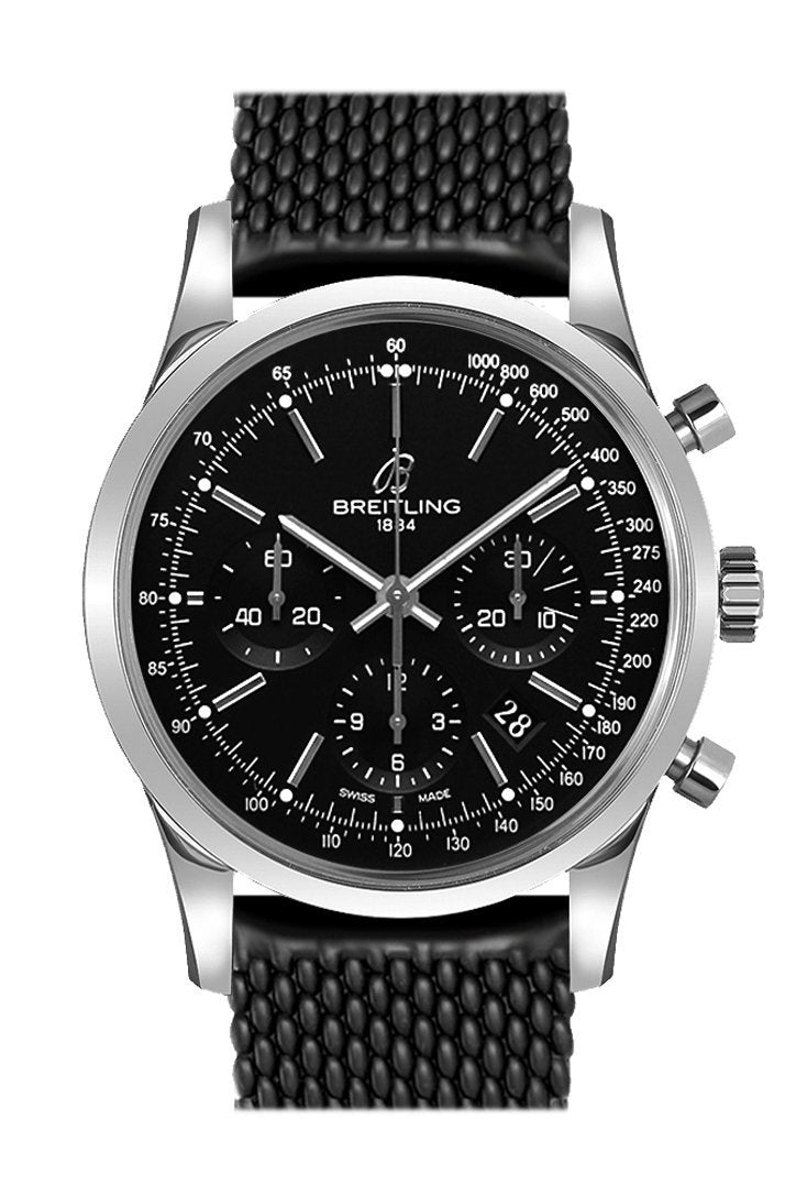 BREITLING Transocean Chronograph Mens Watch AB015212/BA99-278S