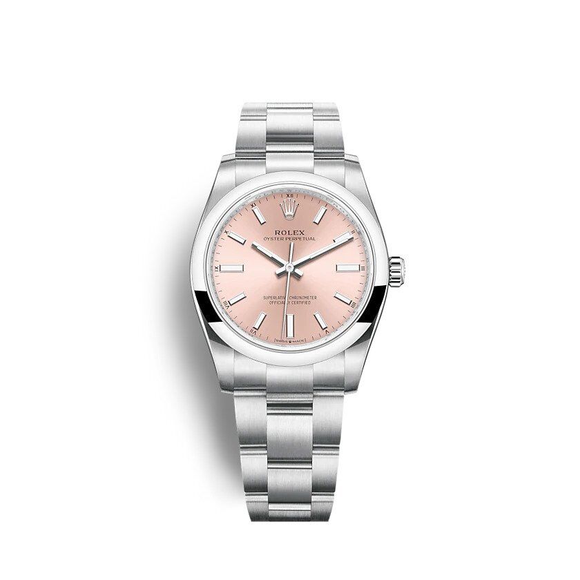 ROLEX Oyster Perpetual 34mm Pink