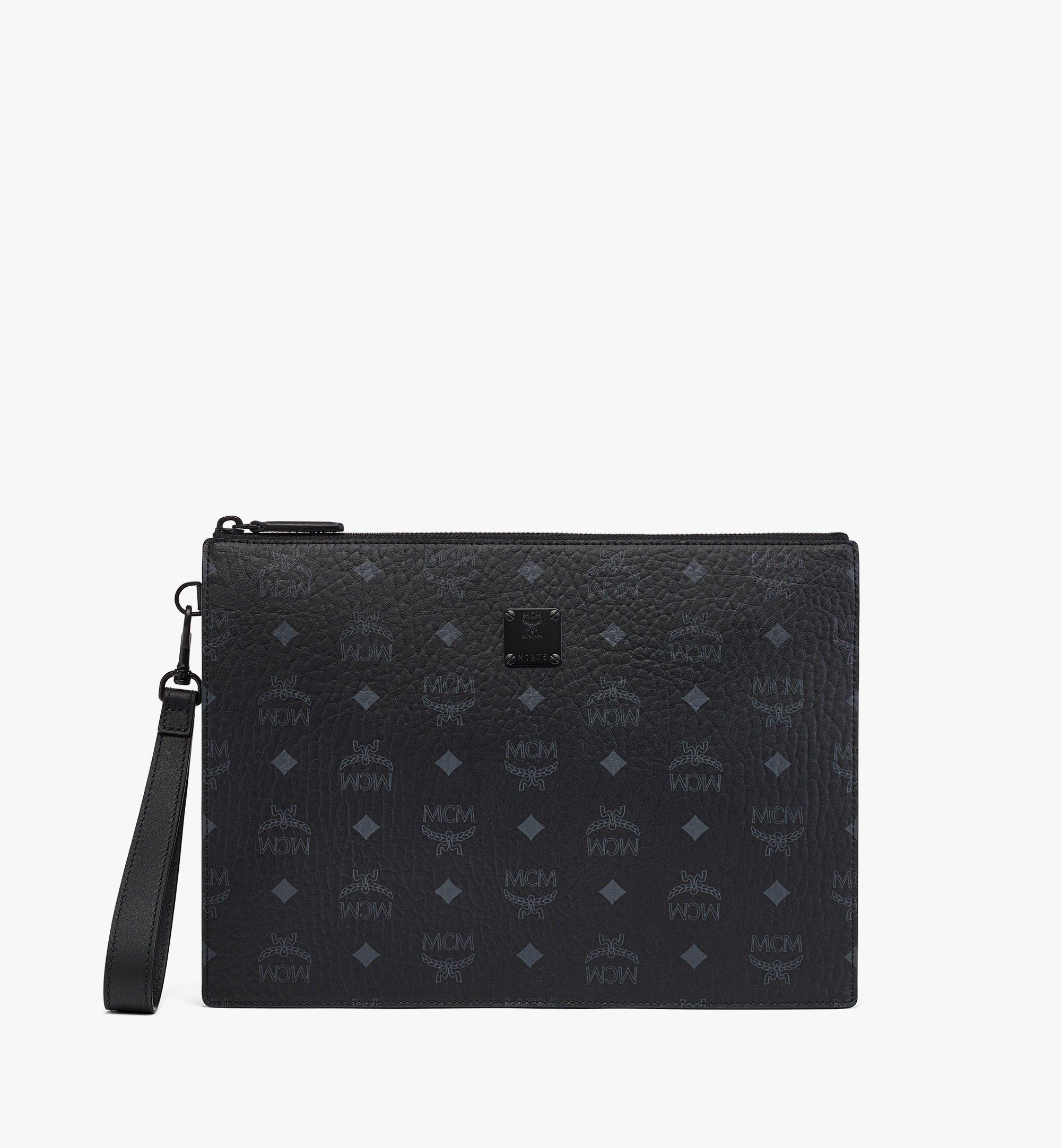 AREN WRISTLET ZIP POUCH IN VISETOS