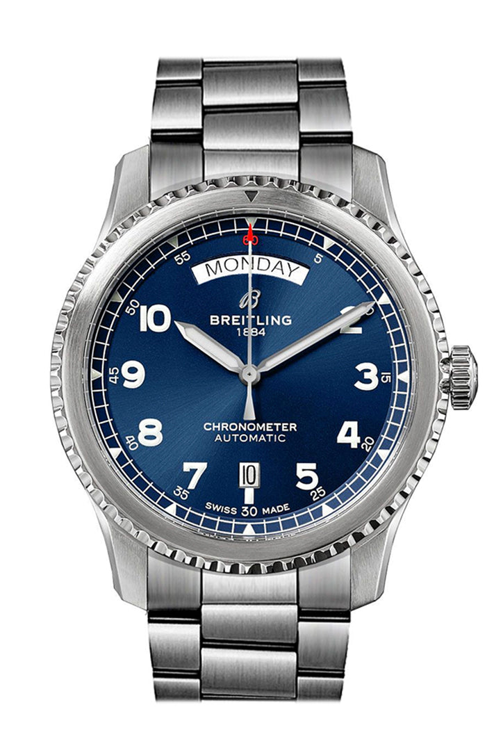 BREITLING Navitimer Day Date Stainless Steel A45330101 C1A1