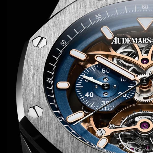 AUDEMARS PIGUET Royal Oak Tourbillon Chronograph Openworked Ref. # 26347PT.OO.D315CR.01