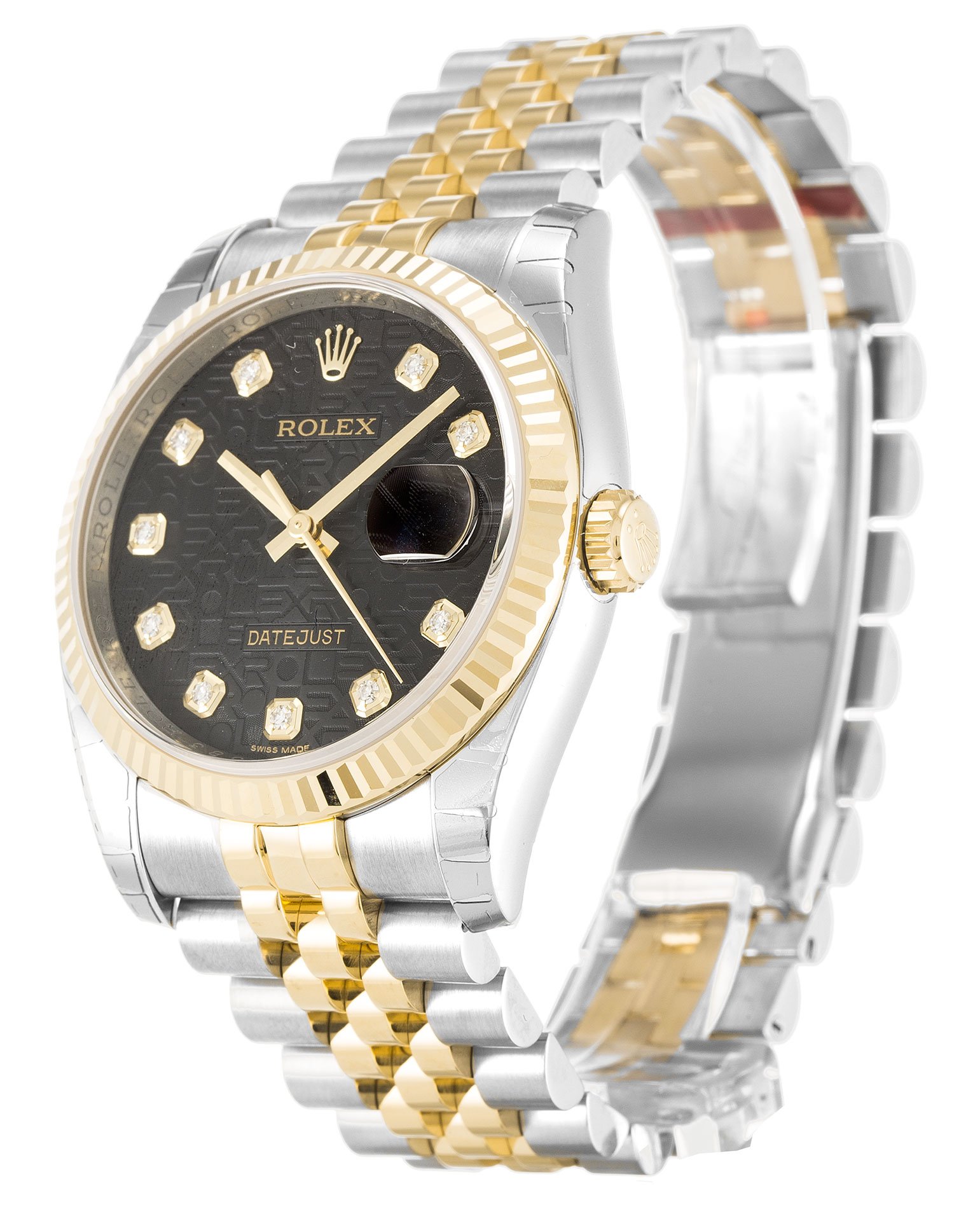 ROLEX Datejust Black Dial 116233