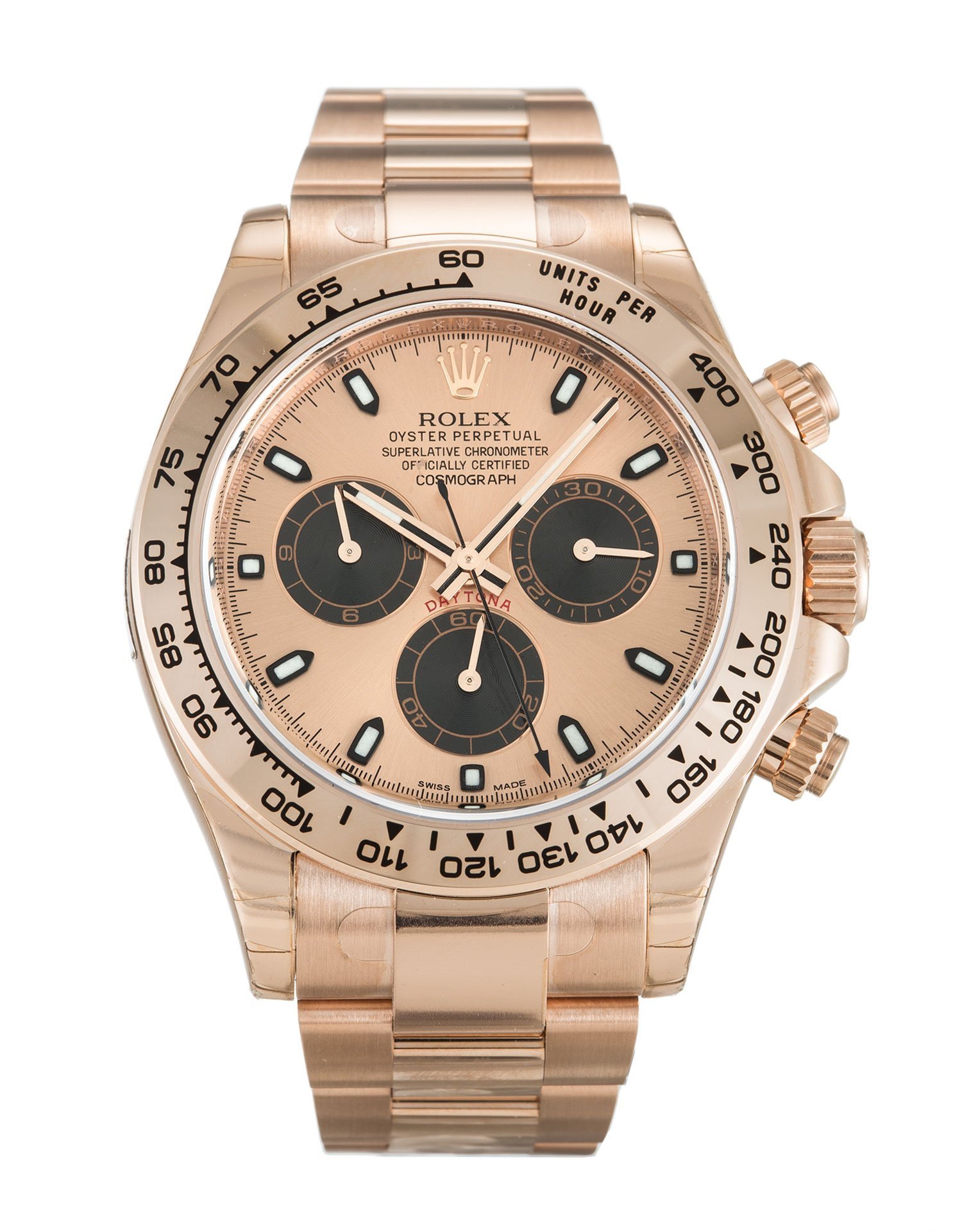 ROLEX Daytona Rose Dial 116505