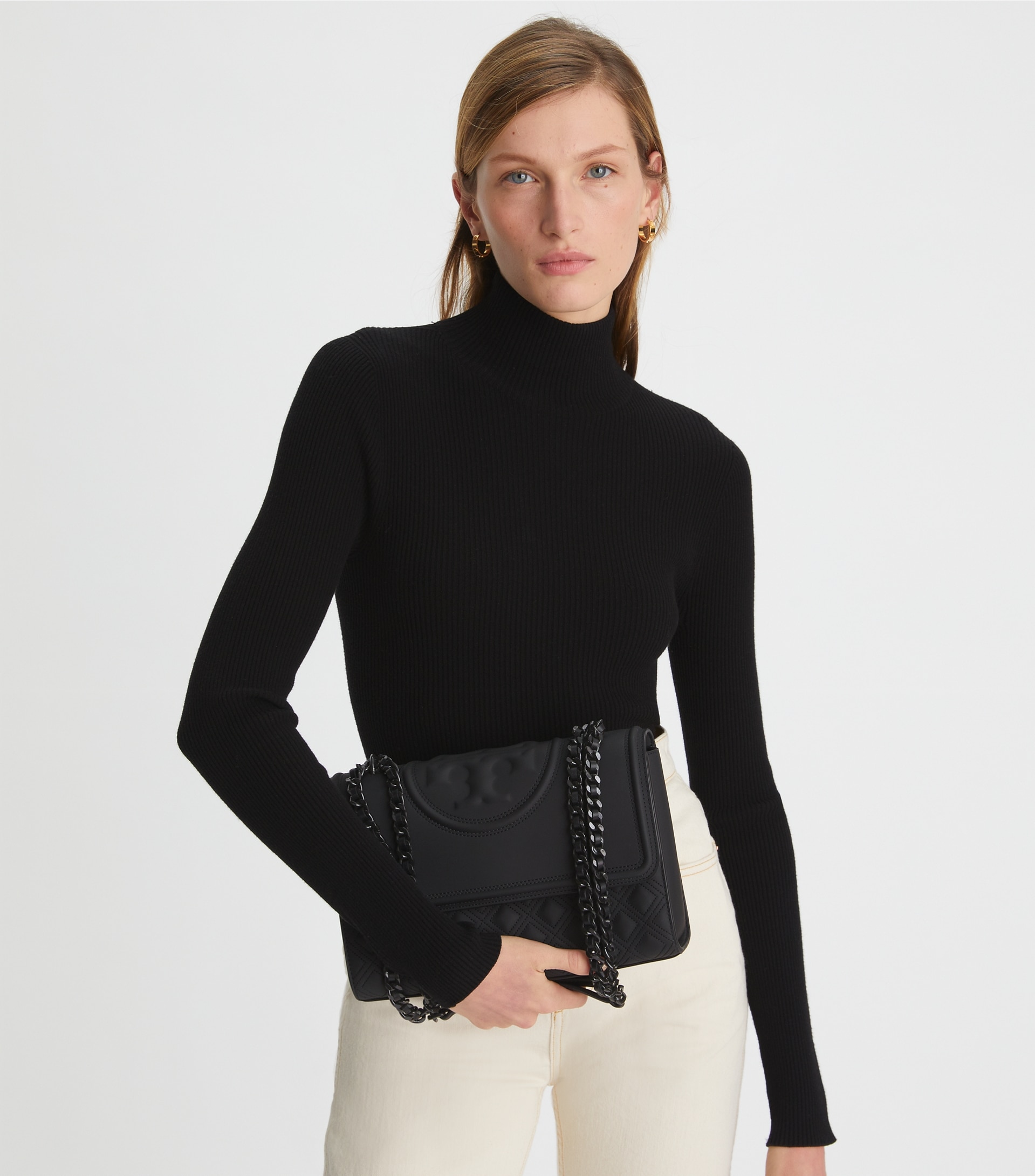 FLEMING MATTE CONVERTIBLE SHOULDER BAG