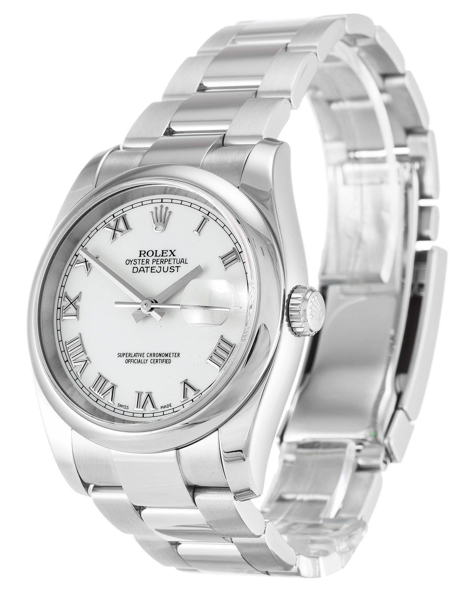 ROLEX Datejust White Dial 116200