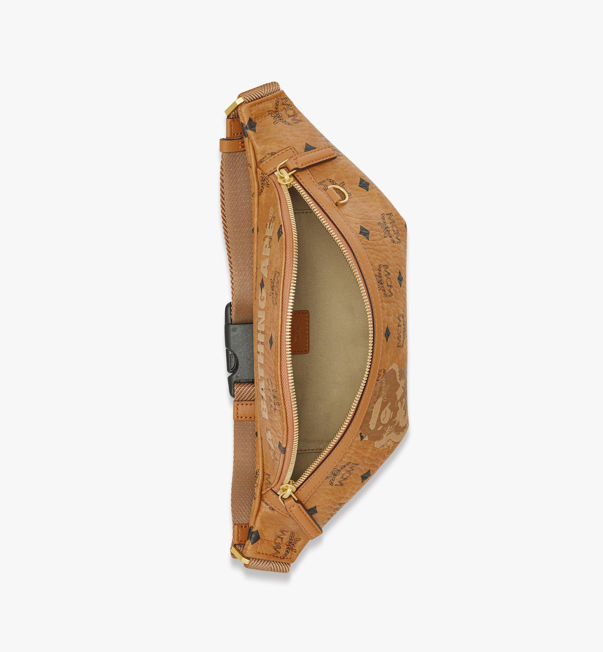 MCM X BAPE FURSTEN BELT BAG IN VISETOS