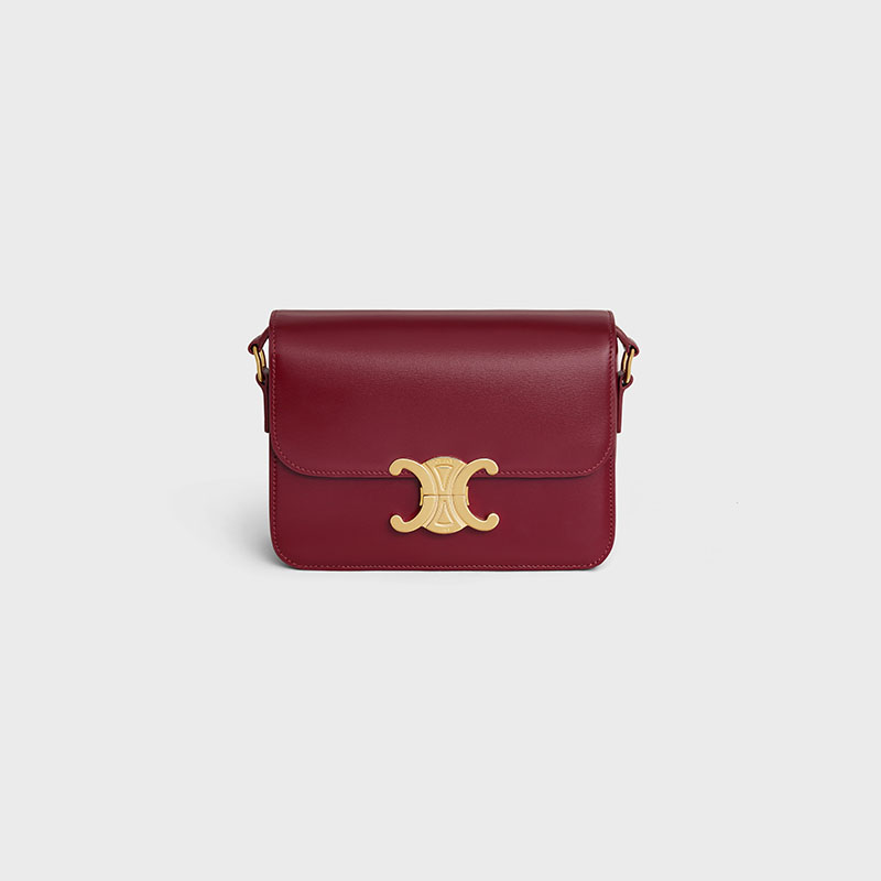 TEEN TRIOMPHE BAG IN SHINY CALFSKIN