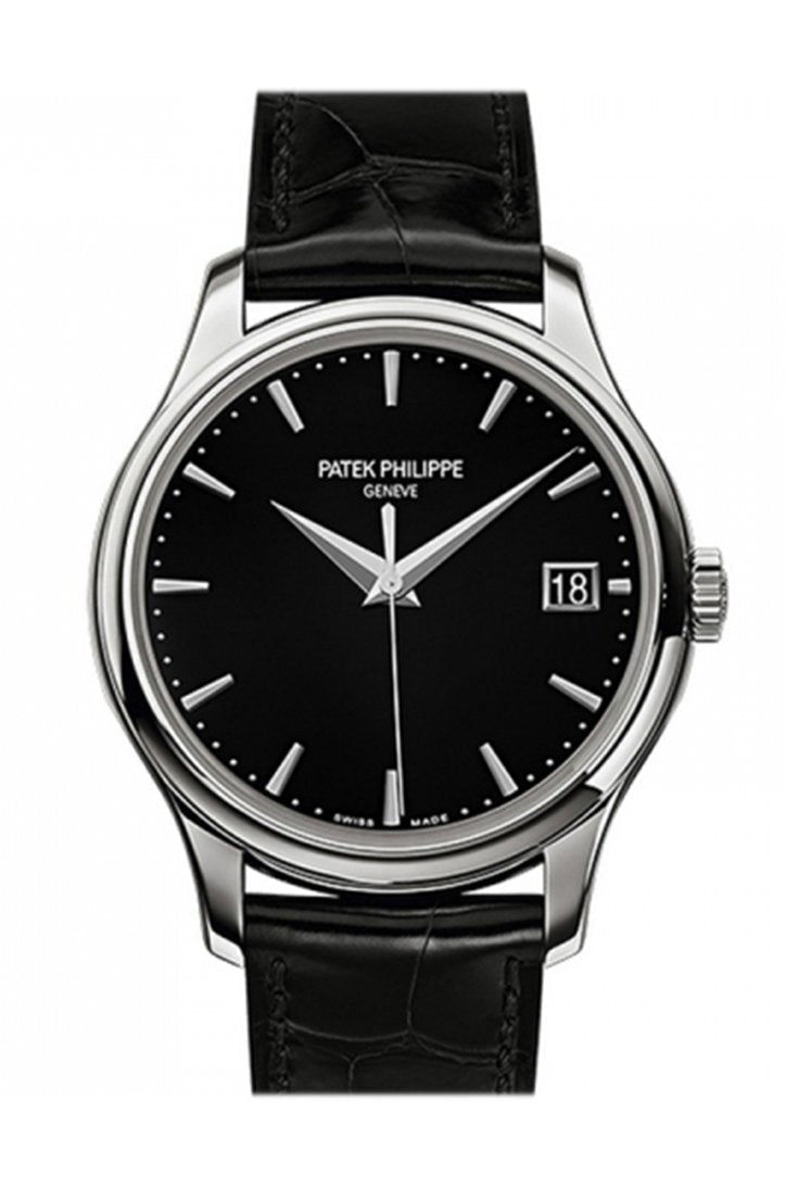 PATEK PHILIPPE Calatrava Black Dial Automatic Men's Watch 5227G-010