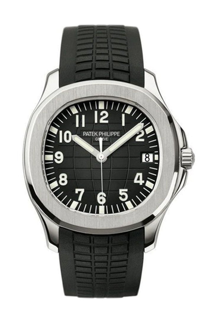 PATEK PHILIPPE Aquanaut Automatic Black Dial Stainless Steel Men's Watch 5167A-001