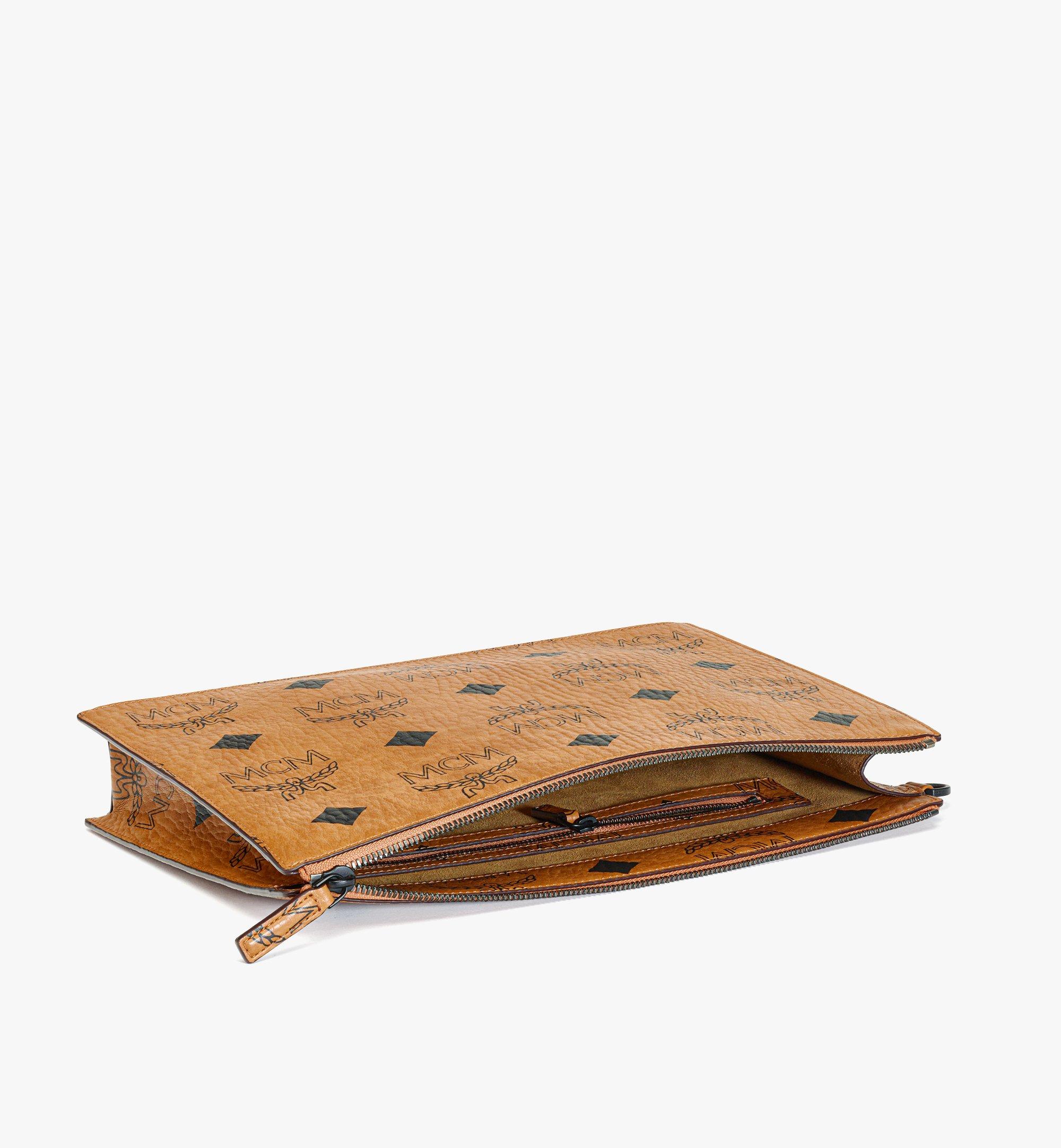 AREN WRISTLET ZIP POUCH IN MAXI VISETOS