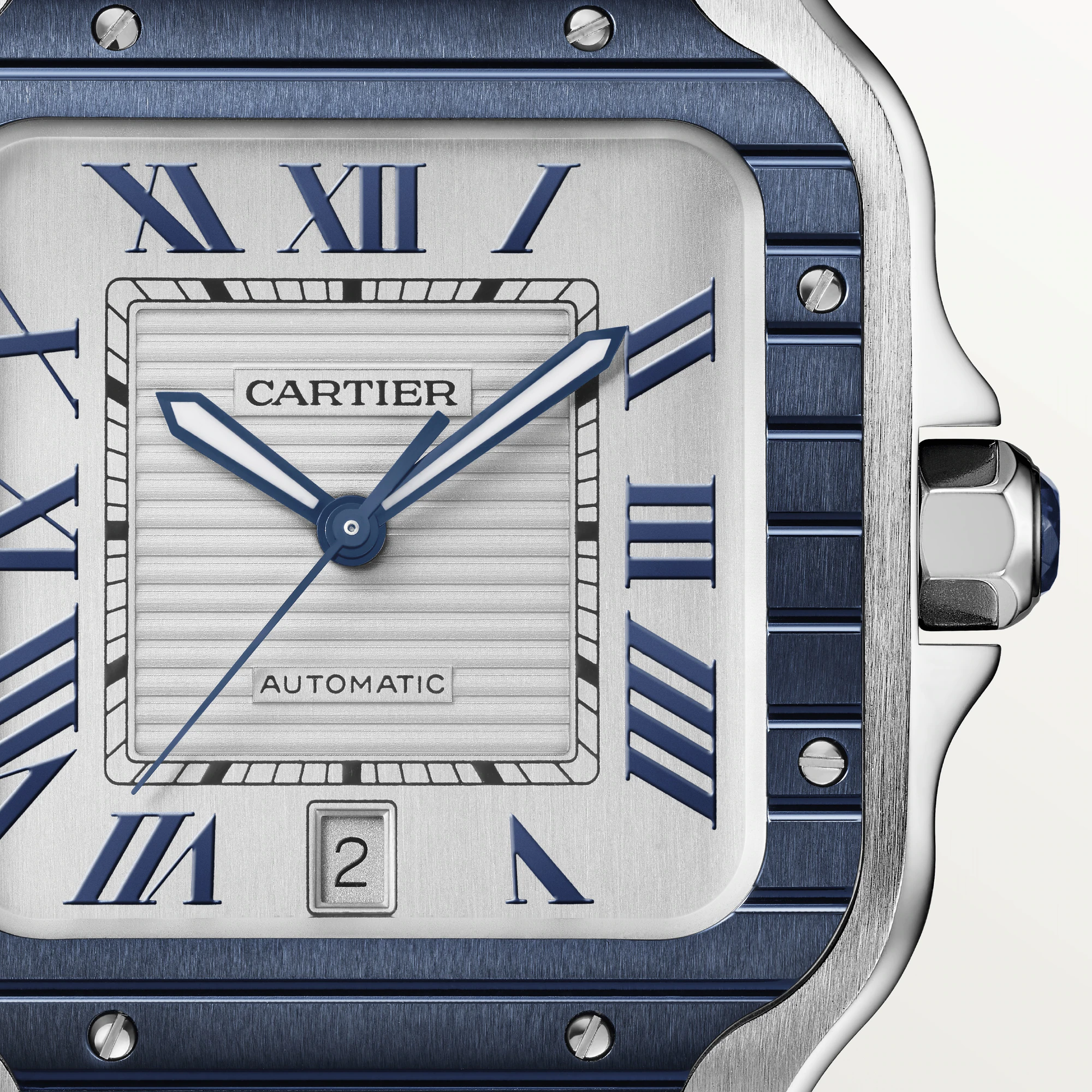 CARTIER Santos Stainless Steel & PVD Mens Watch, WSSA0047