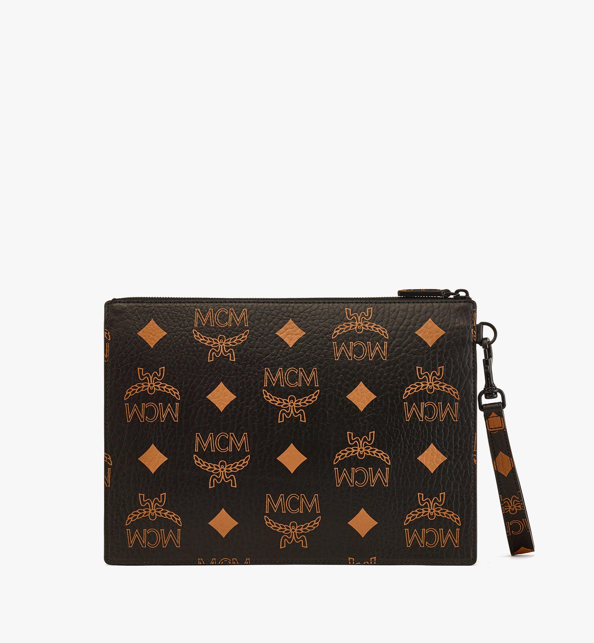 AREN WRISTLET ZIP POUCH IN MAXI VISETOS