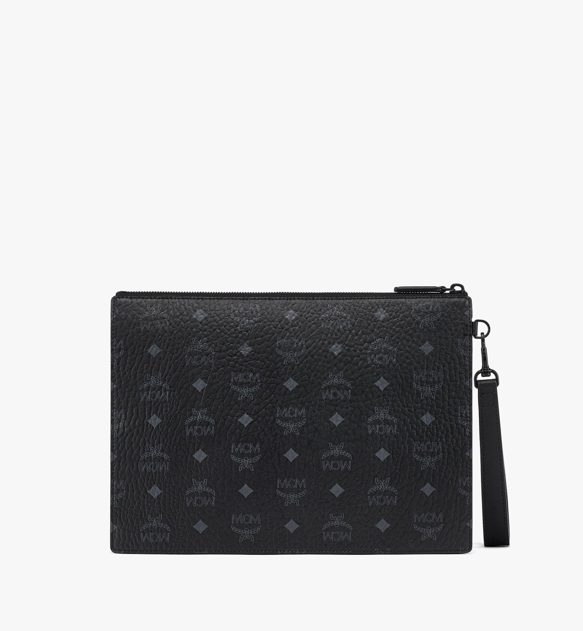 AREN WRISTLET ZIP POUCH IN VISETOS