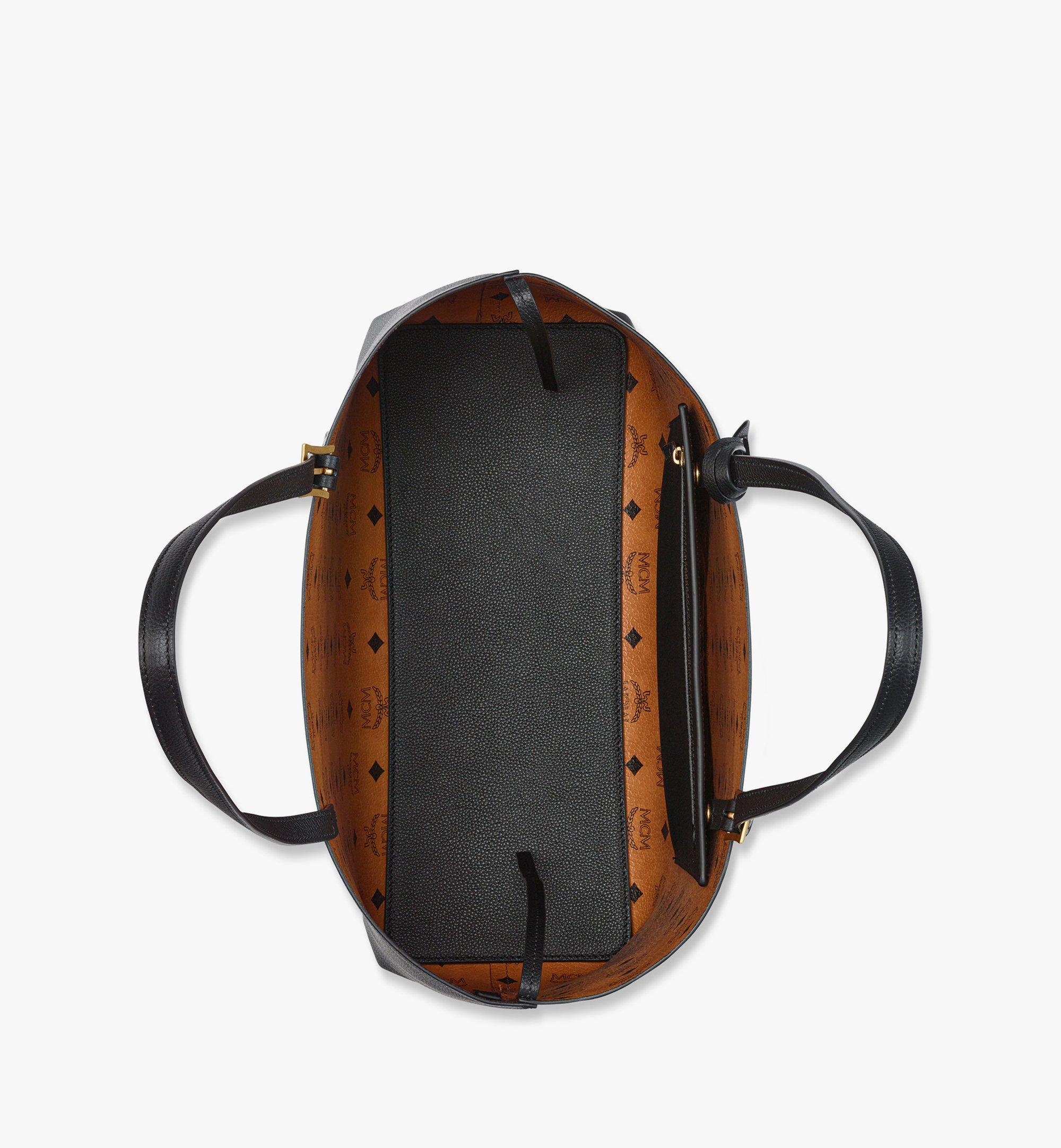 HIMMEL SHOPPER IN EMBOSSED LOGO LEATHER