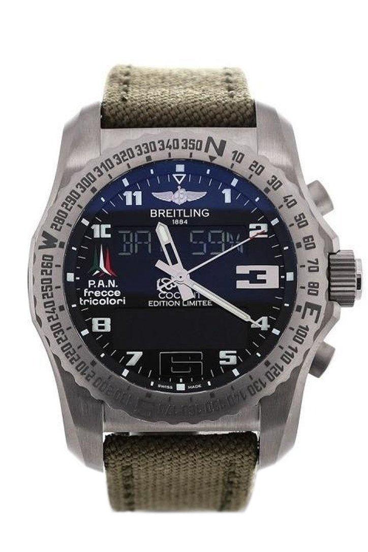 BREITLING Professional Cockpit Limited Edition Men's Watch EB50102W/BE38/105W
