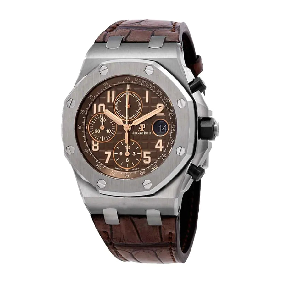AUDEMARS PIGUET Royal Oak Offshore Selfwinding Chronograph 42MM Brown Dial Watch