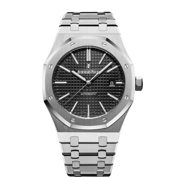 AUDEMARS PIGUET Royal Oak Selfwinding with Black Dial 41mm Stainless Steel Watch