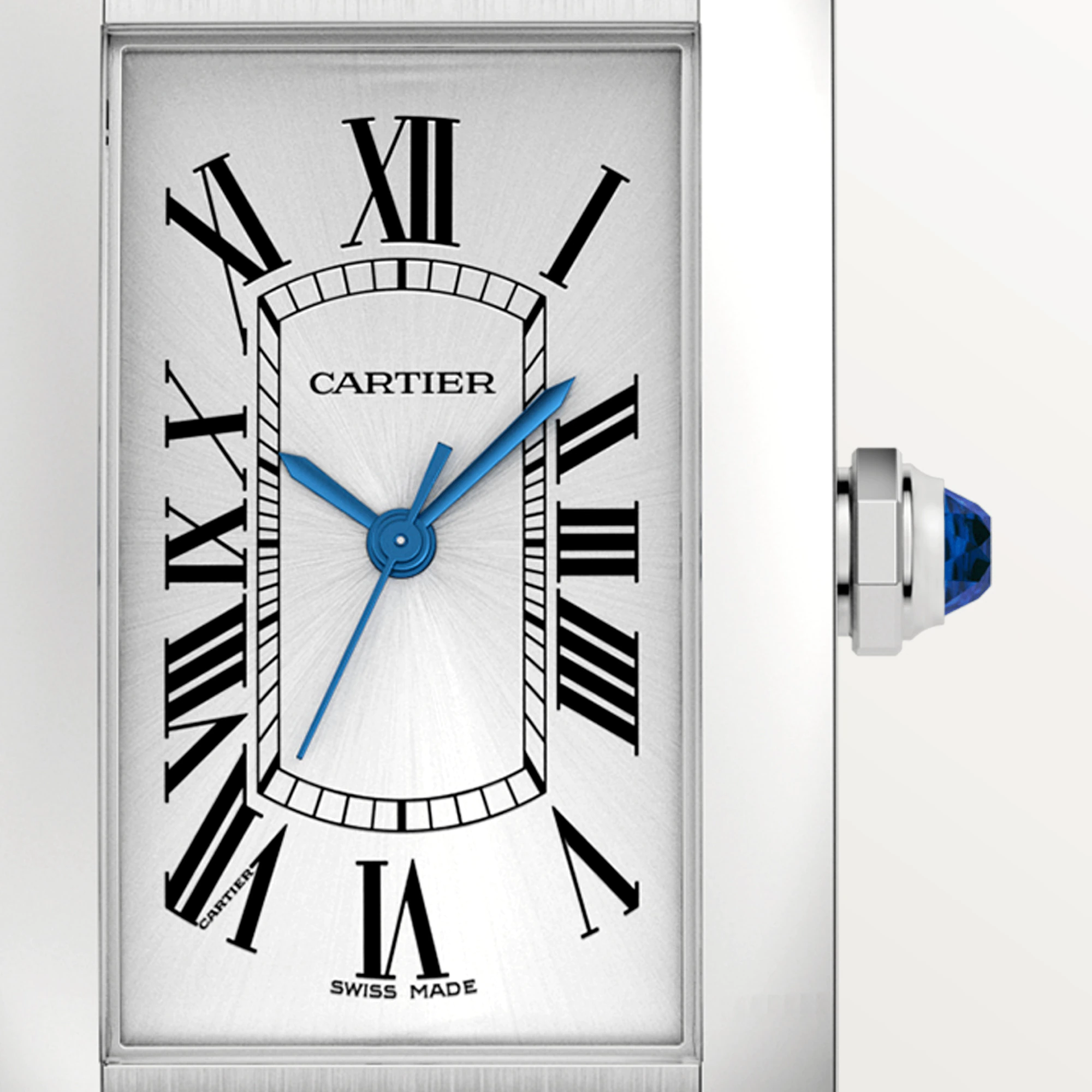 CARTIER Tank Stainless steel Mens Watch, WSTA0045