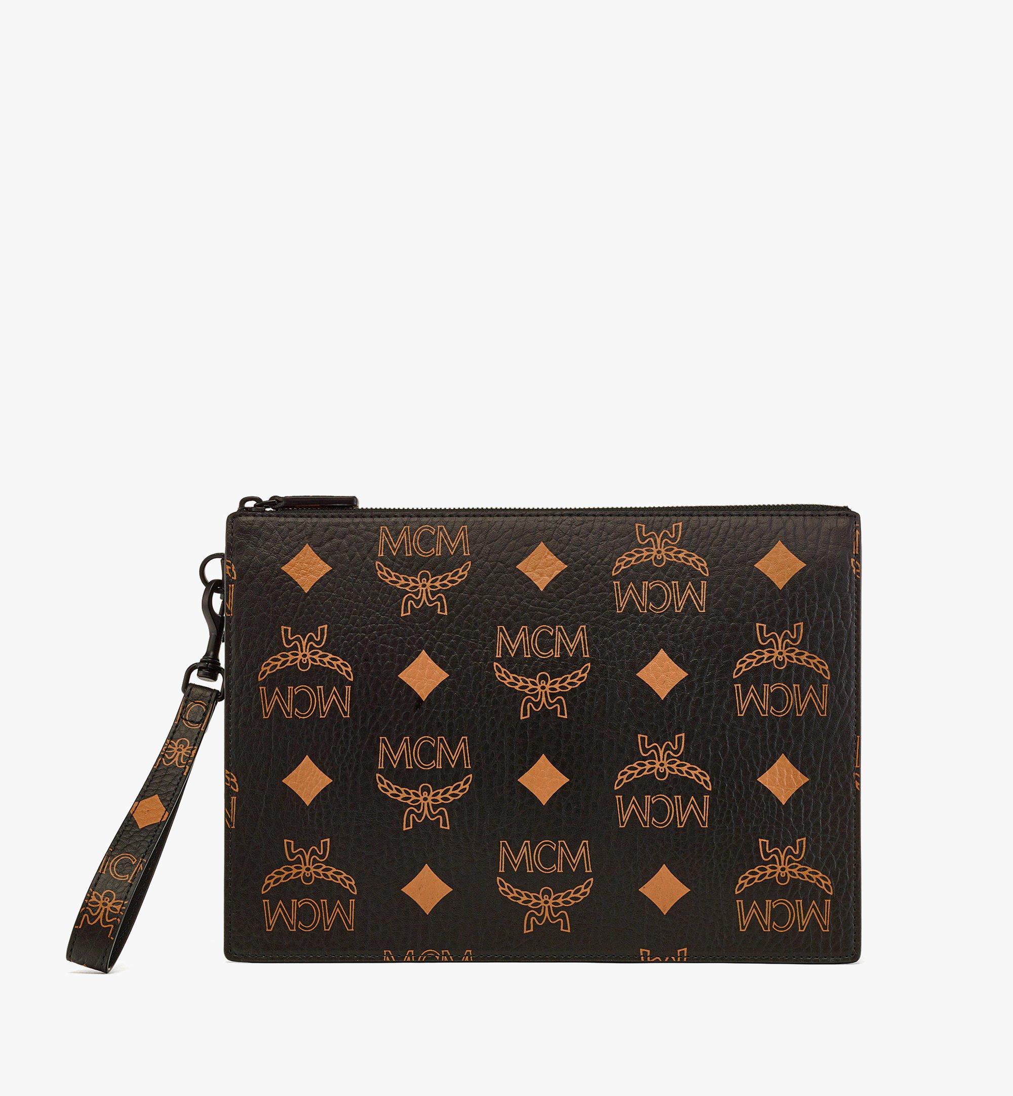 AREN WRISTLET ZIP POUCH IN MAXI VISETOS