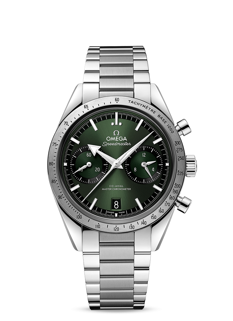 Speedmaster 57 Co-Axial Master Chronometer Chronograph 40.5mm Mens Watch Green O33210415110001