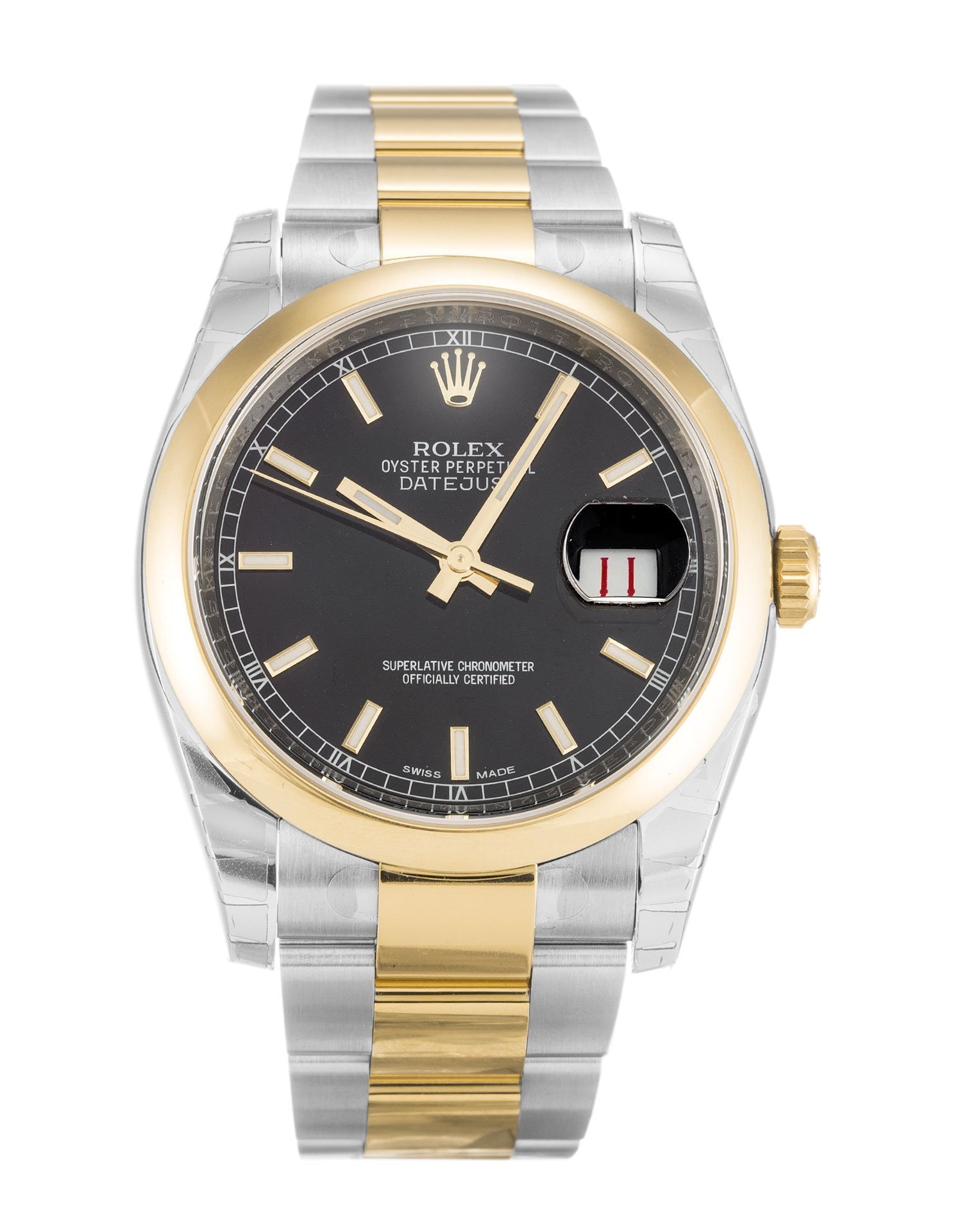ROLEX Datejust Black Dial 116203