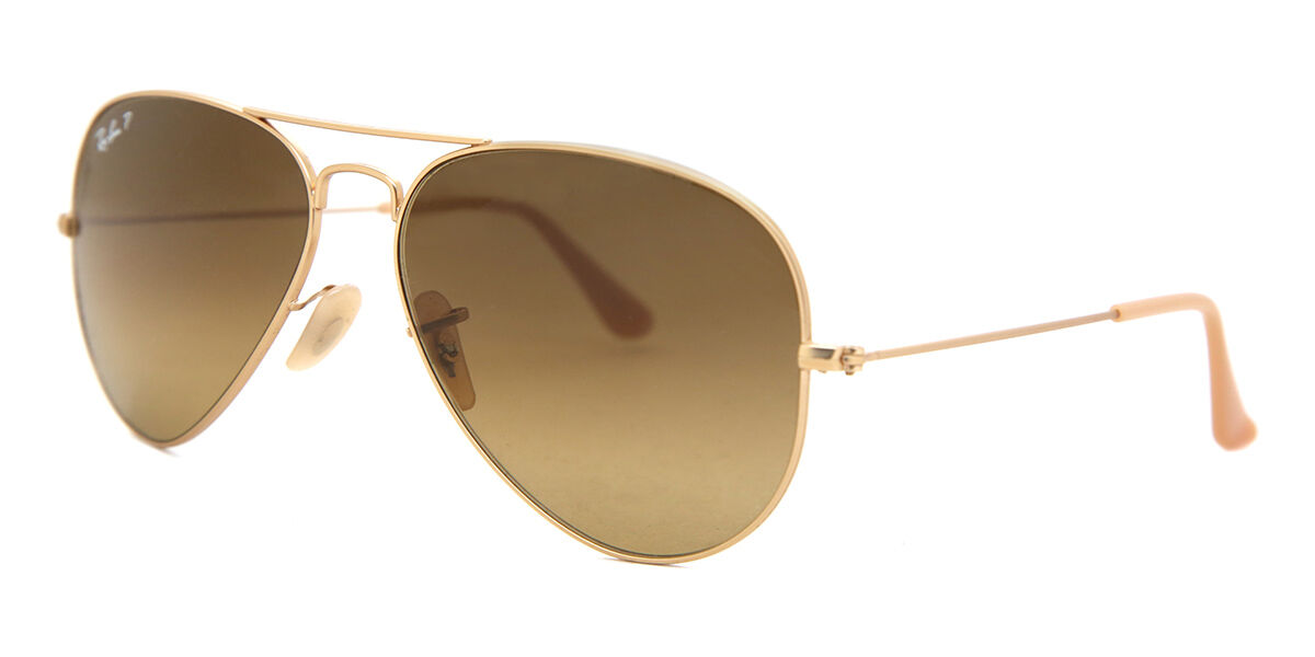 Ray-Ban RB3025 Aviator Large Metal Polarized 112/M2