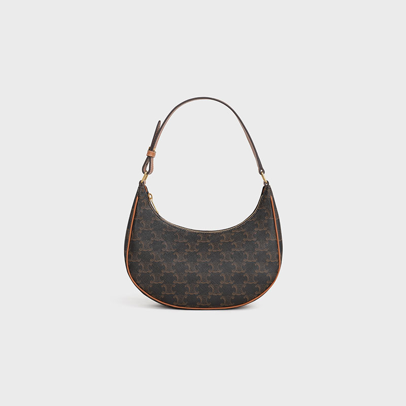 AVA BAG IN TRIOMPHE CANVAS AND CALFSKIN