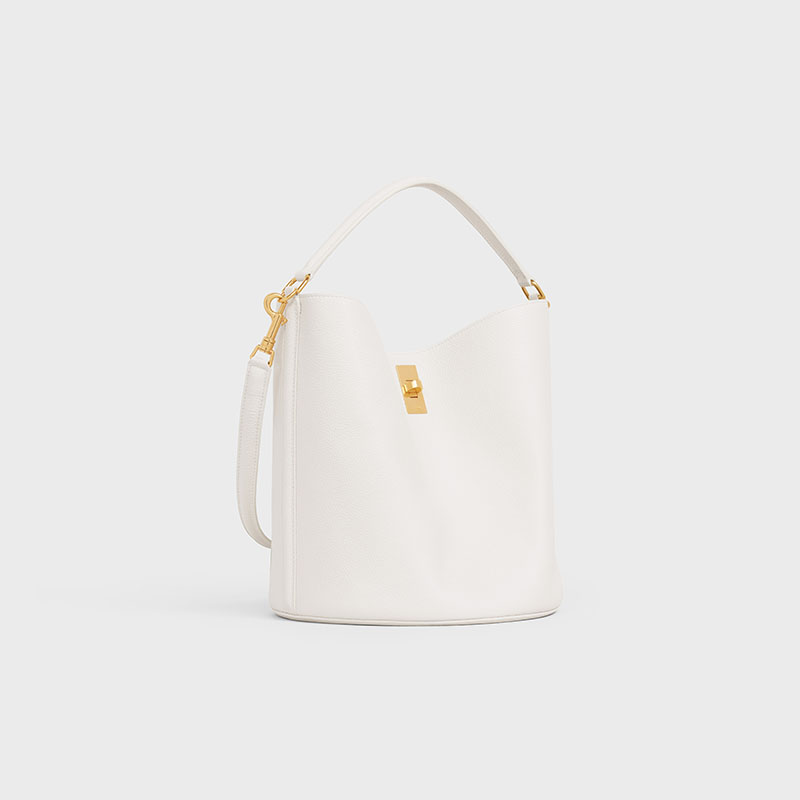 BUCKET 16 BAG IN SUPPLE GRAINED CALFSKIN
