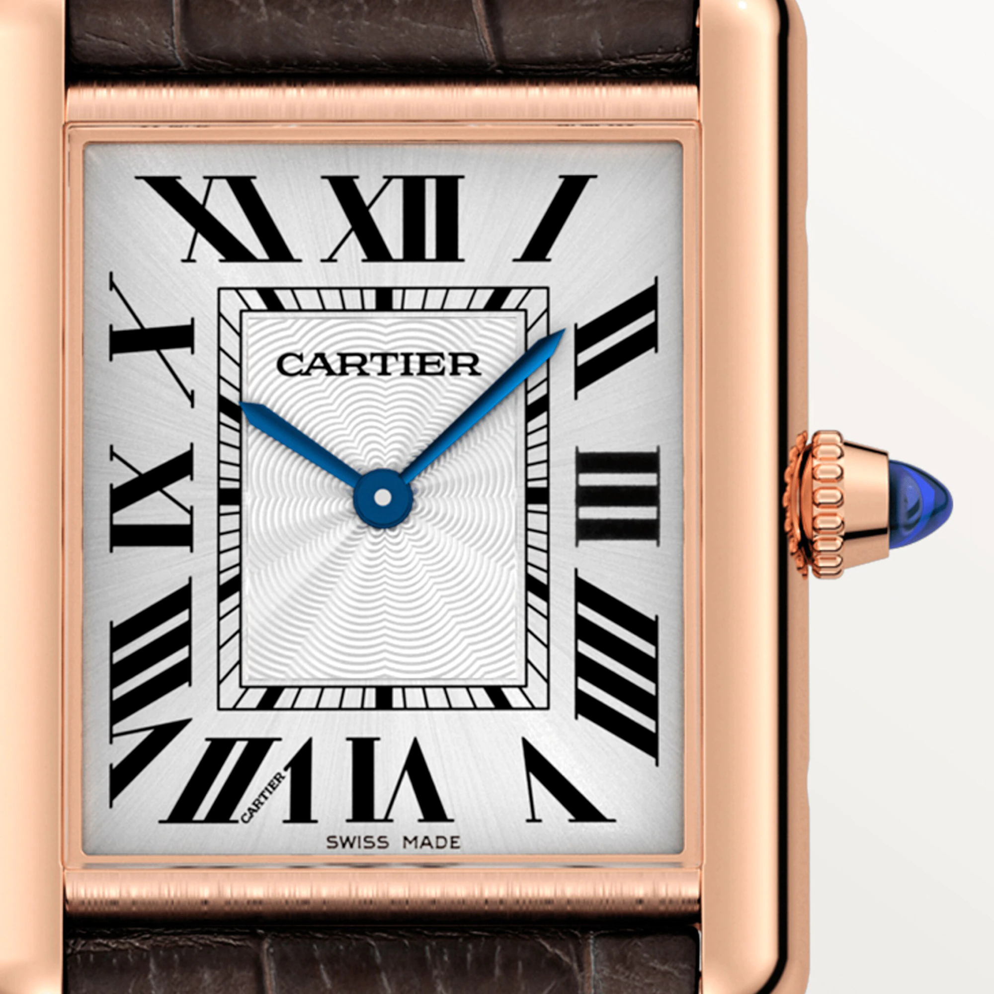 CARTIER Tank Louis 18K Rose Gold Watch, WGTA0011