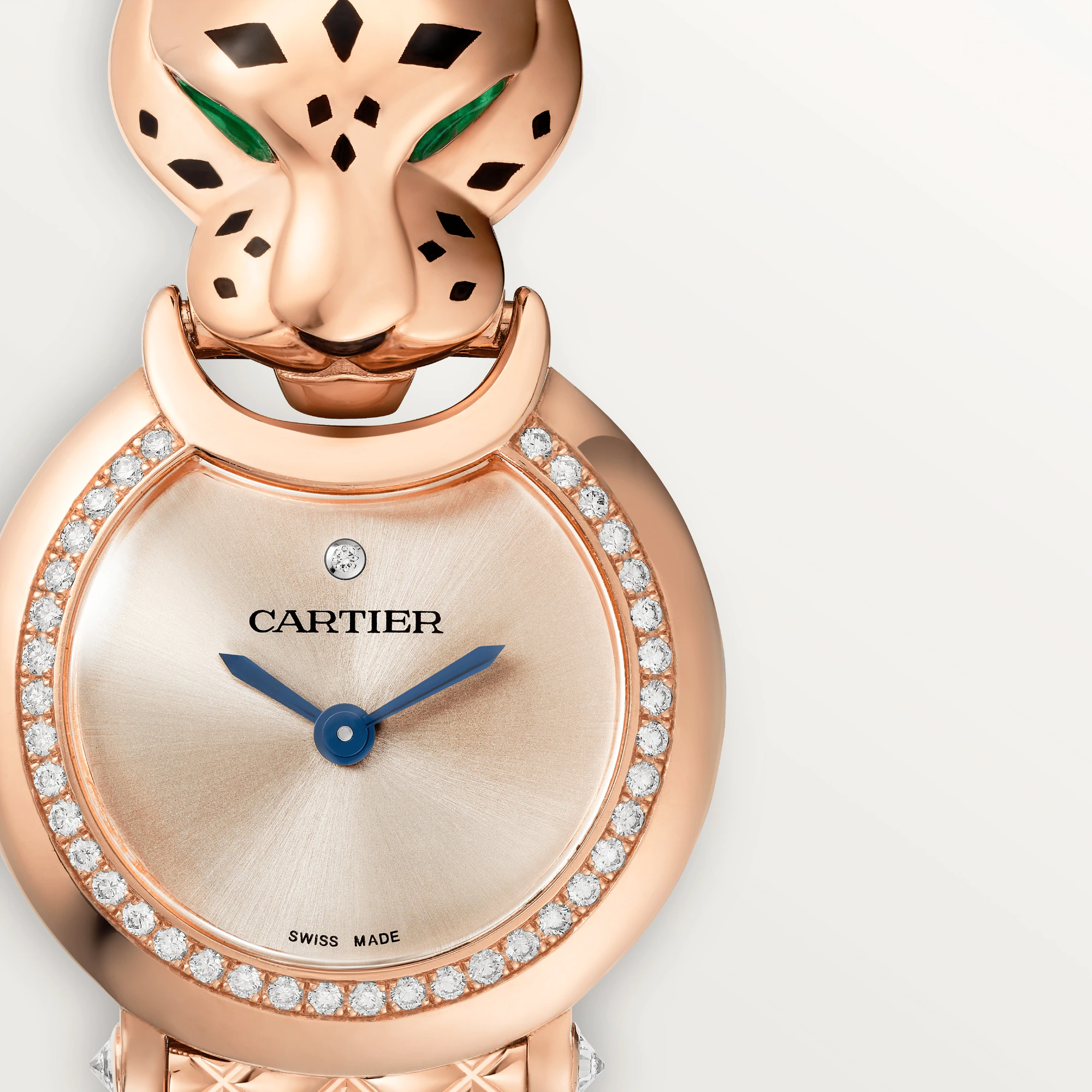 CARTIER Panthre 18K Rose Gold & Diamonds Ladies Watch, HPI01381
