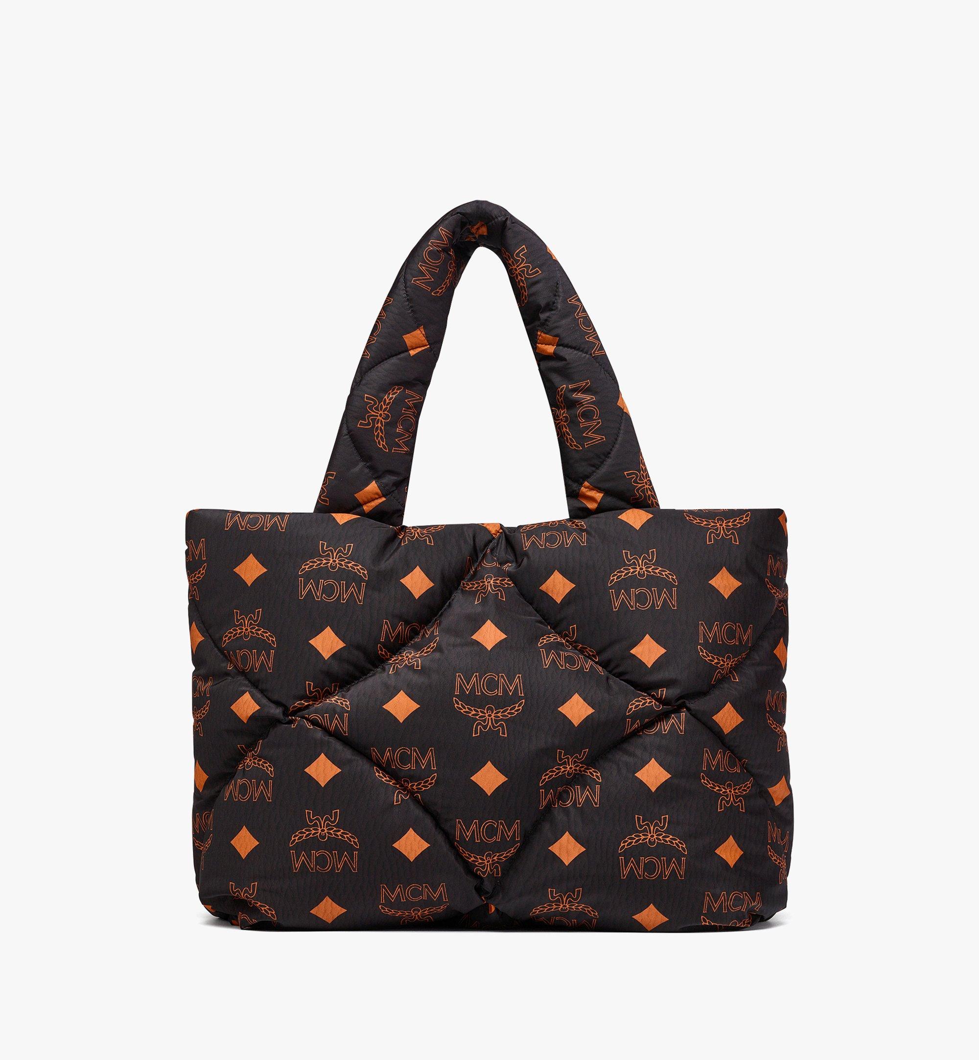 MüNCHEN QUILTED TOTE IN MAXI MONOGRAM NYLON