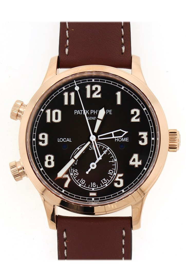 PATEK PHILIPPE Complications Calatrava Pilot Travel Time Automatic Men's Watch 5524R-001