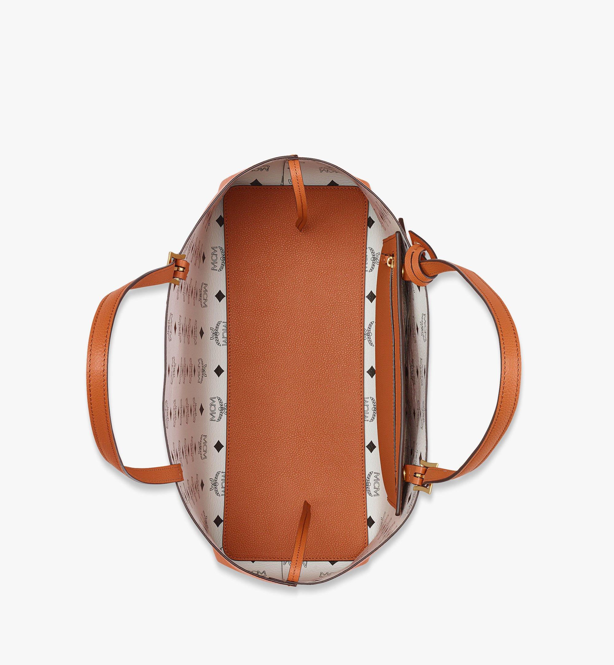 HIMMEL SHOPPER IN EMBOSSED LOGO LEATHER