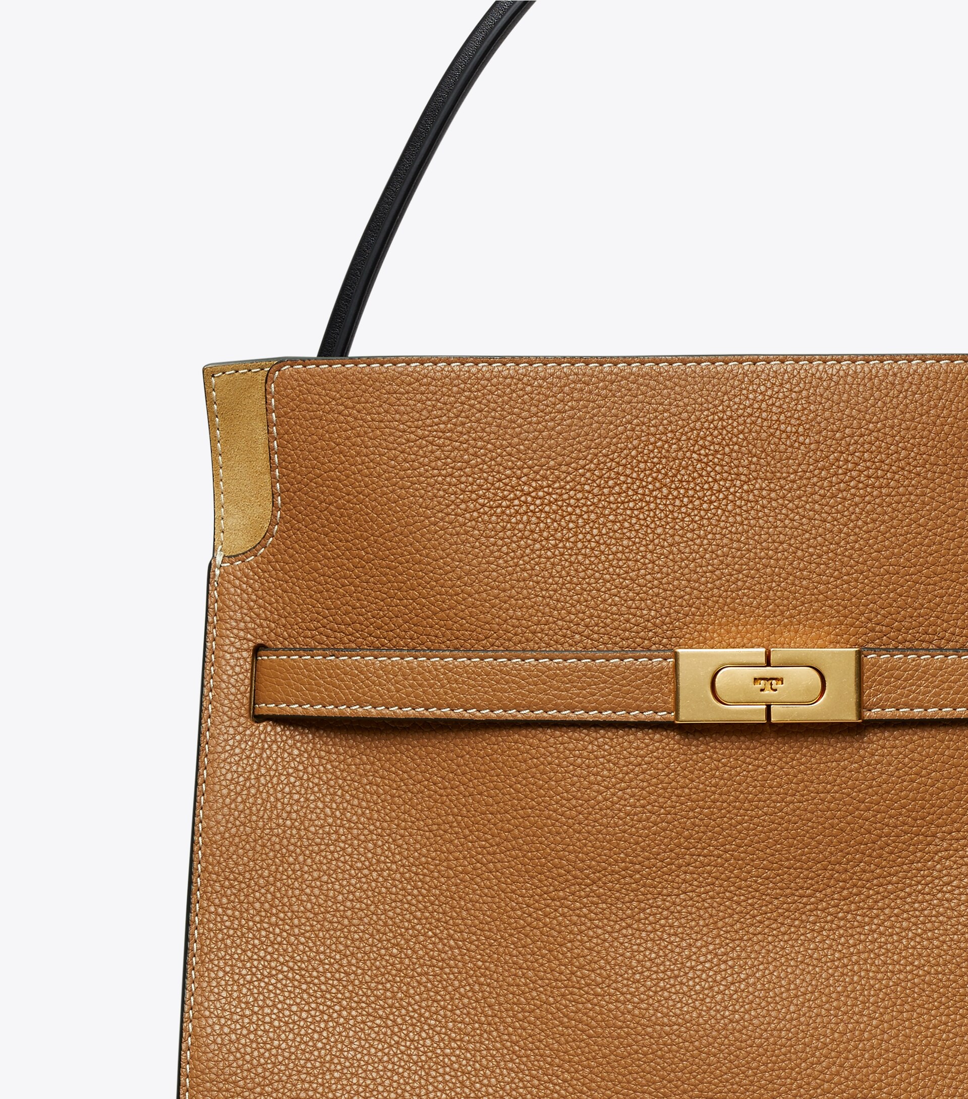 LEE RADZIWILL PEBBLED DOUBLE BAG