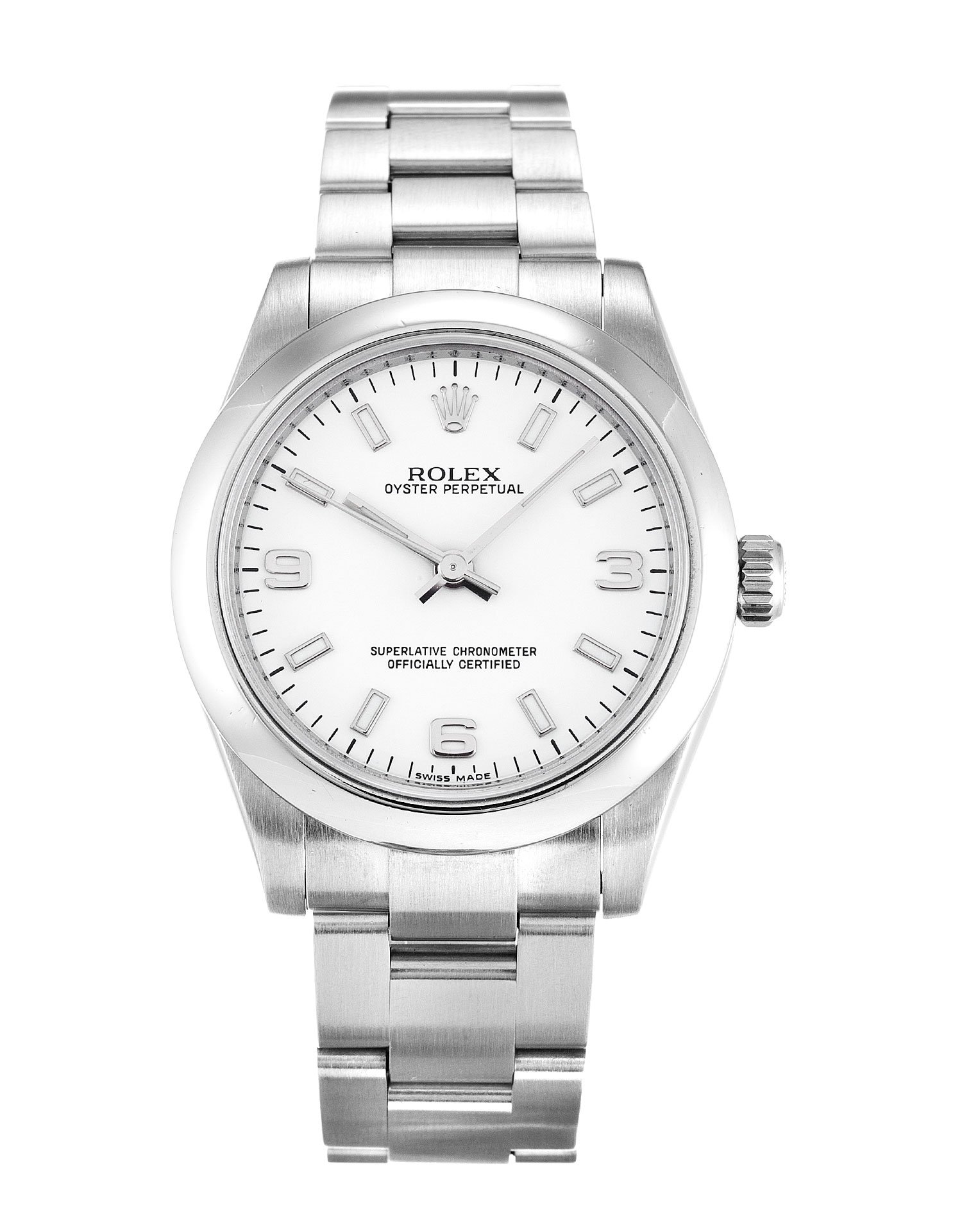 ROLEX Lady Oyster Perpetual 31mm White 177200