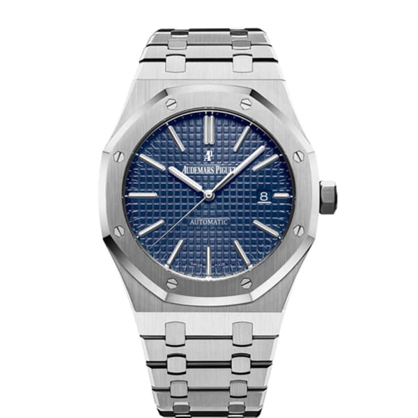 AUDEMARS PIGUET Royal Oak Selfwinding with Blue Dial 41mm Stainless Steel Watch 15400ST.OO.1220ST.03