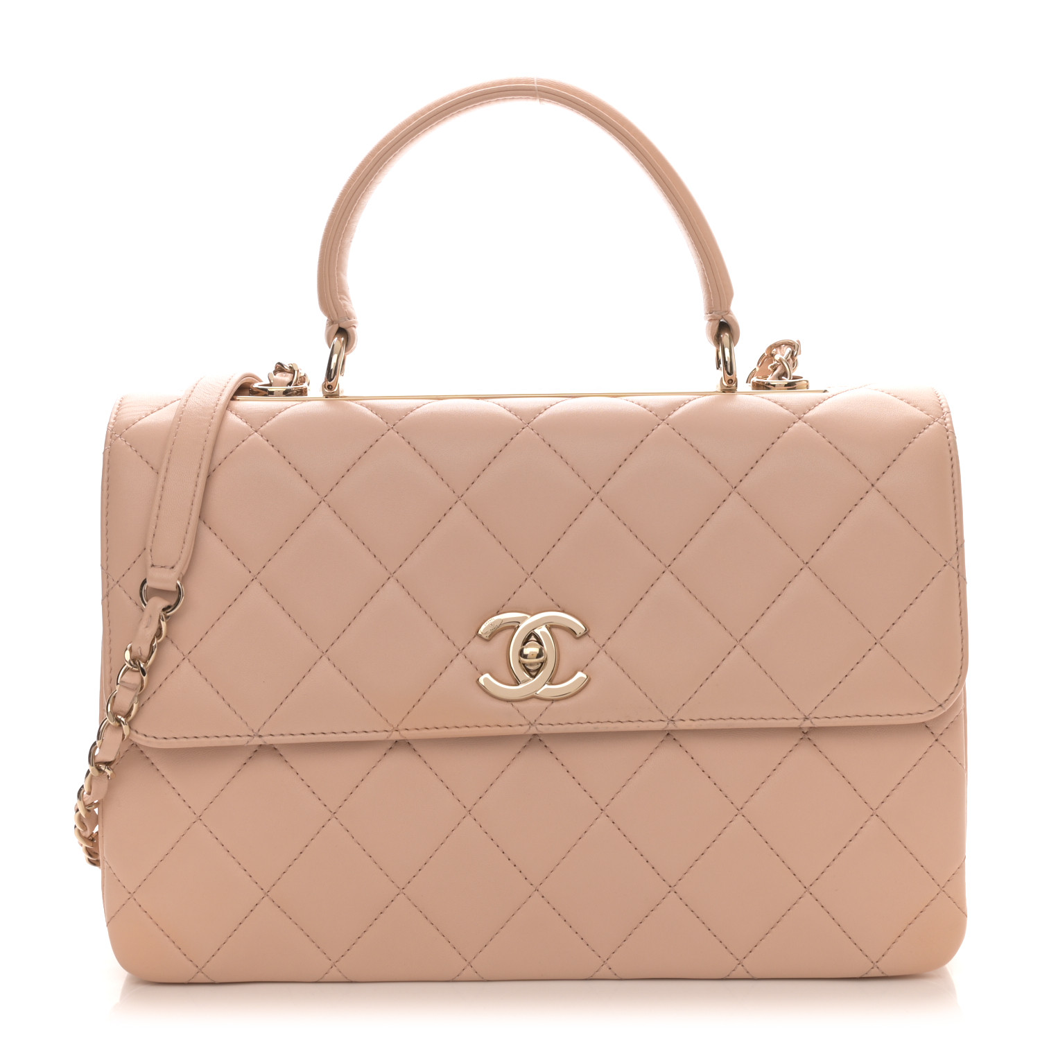 CHANEL|Flap Bag with Top Handle