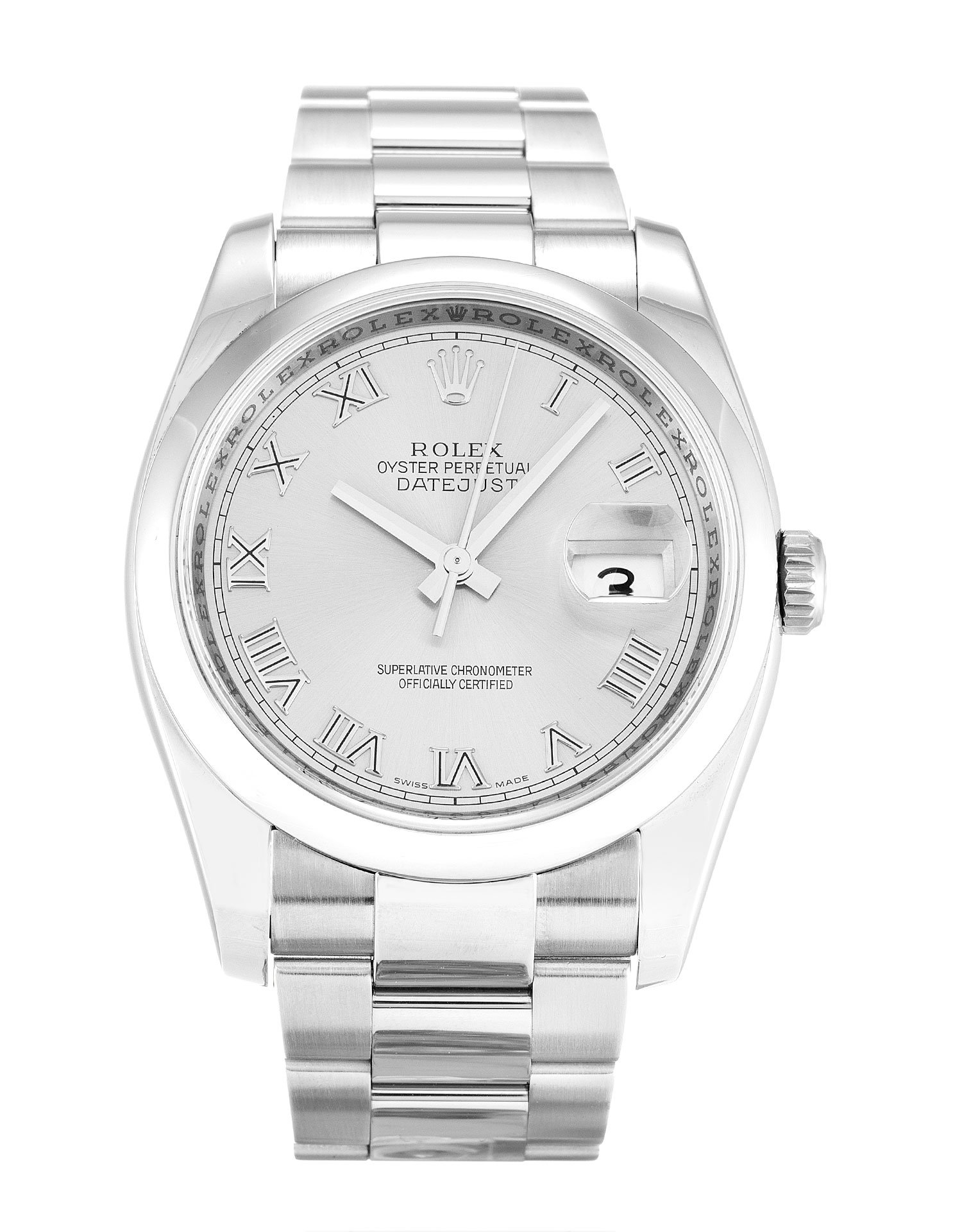 ROLEX Datejust White Dial 116200