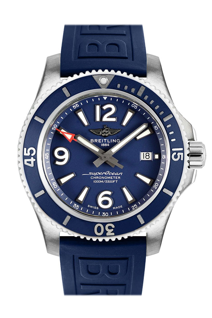 BREITLING Superocean 44	Blue Rubber A17367D81	C1S1