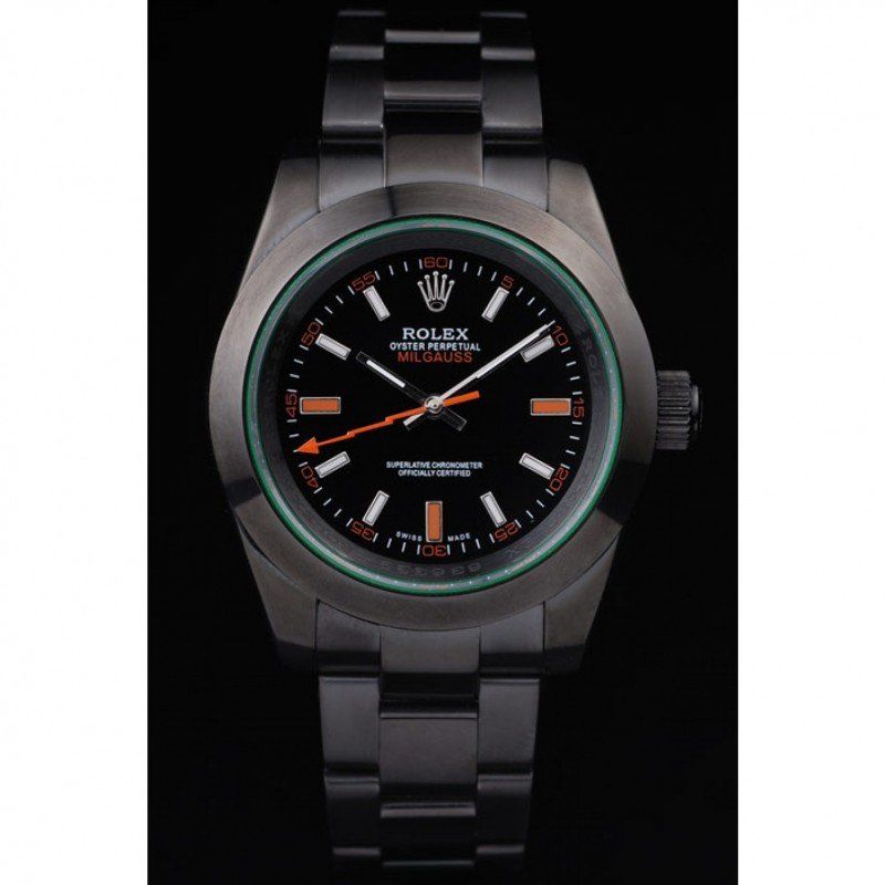 ROLEX Milgauss Pro-Hunter Tinted Green Saphire Black Dial PRL05090290
