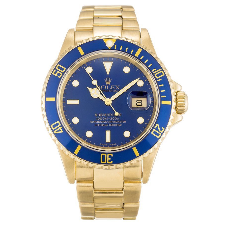 ROLEX Submariner Blue Dial 16618