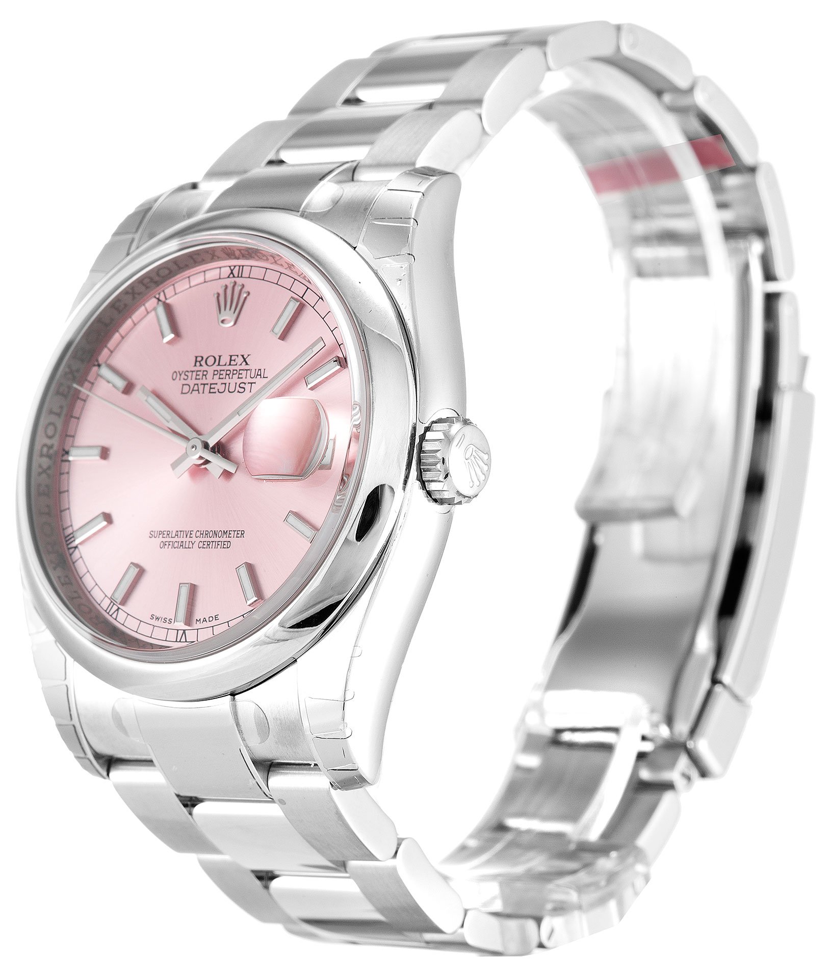 ROLEX Datejust Pink Dial 116200