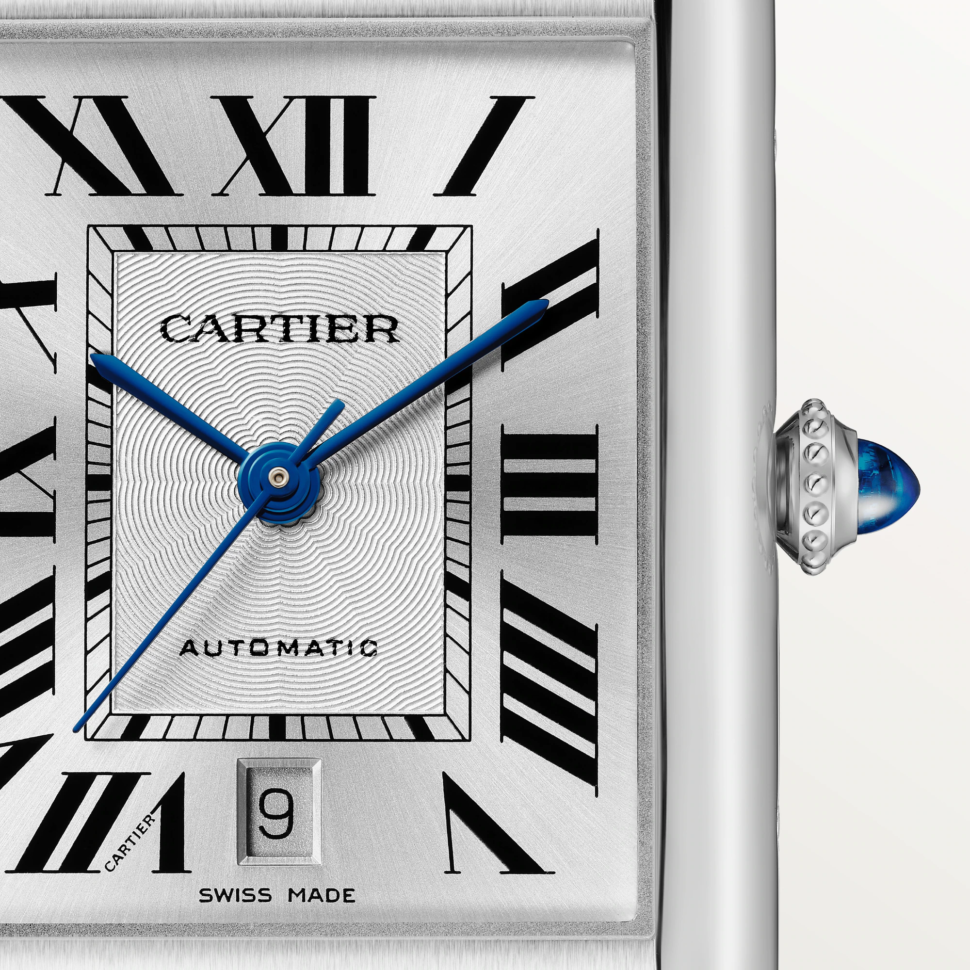 CARTIER Tank Stainless steel Mens Watch, WSTA0053