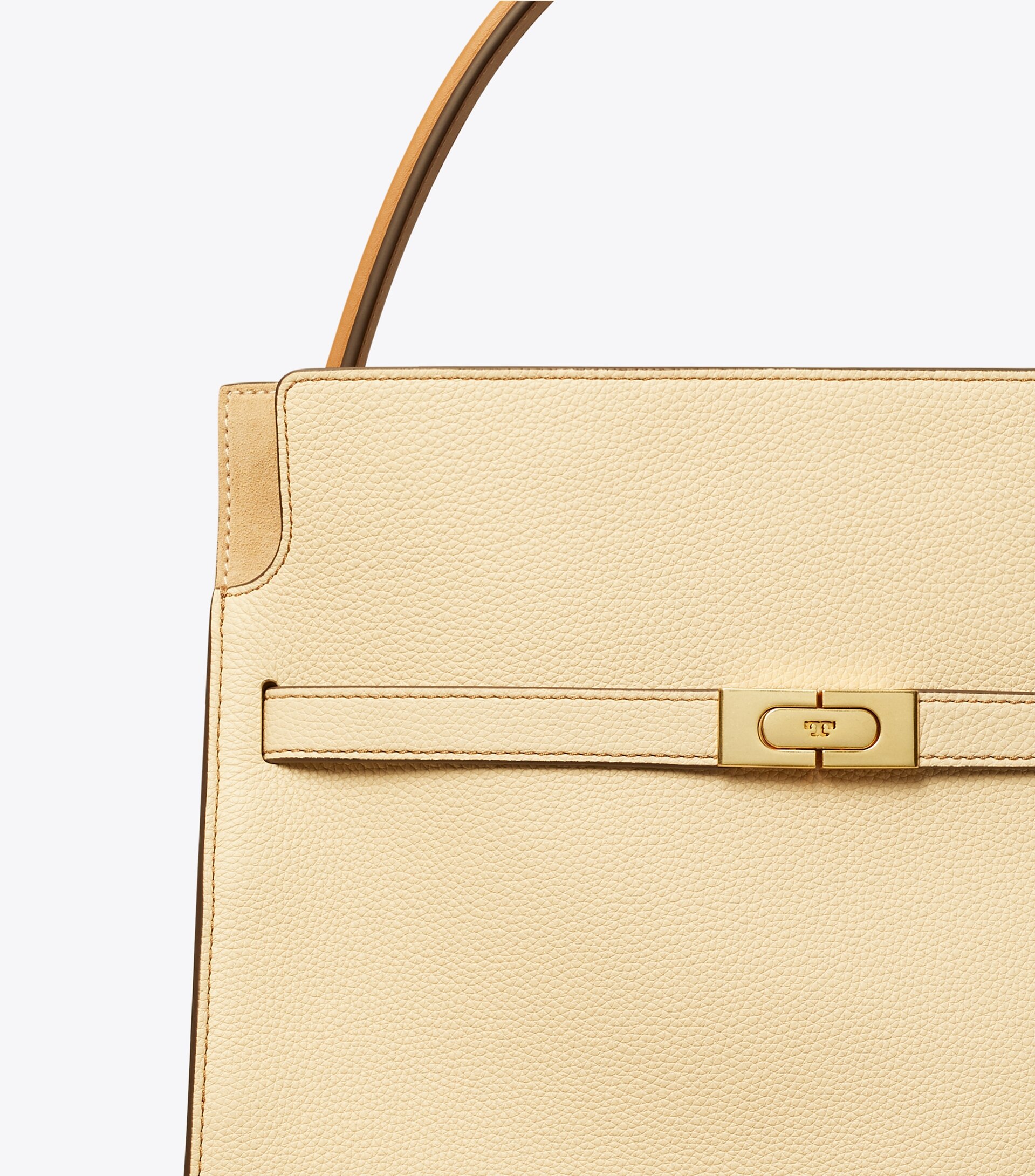 LEE RADZIWILL PEBBLED DOUBLE BAG