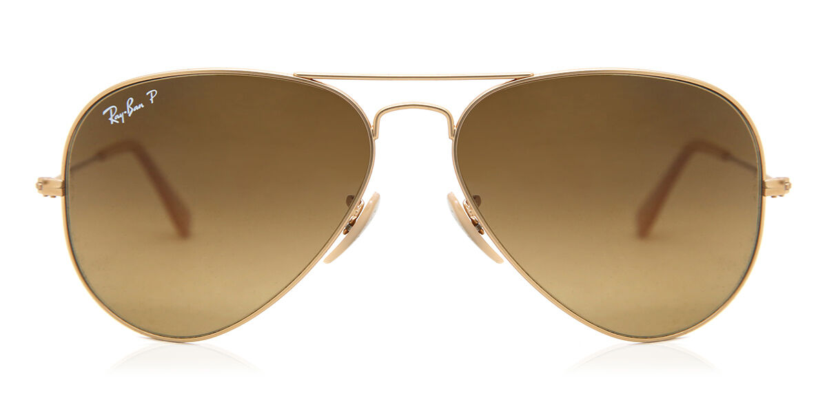 Ray-Ban RB3025 Aviator Large Metal Polarized 112/M2