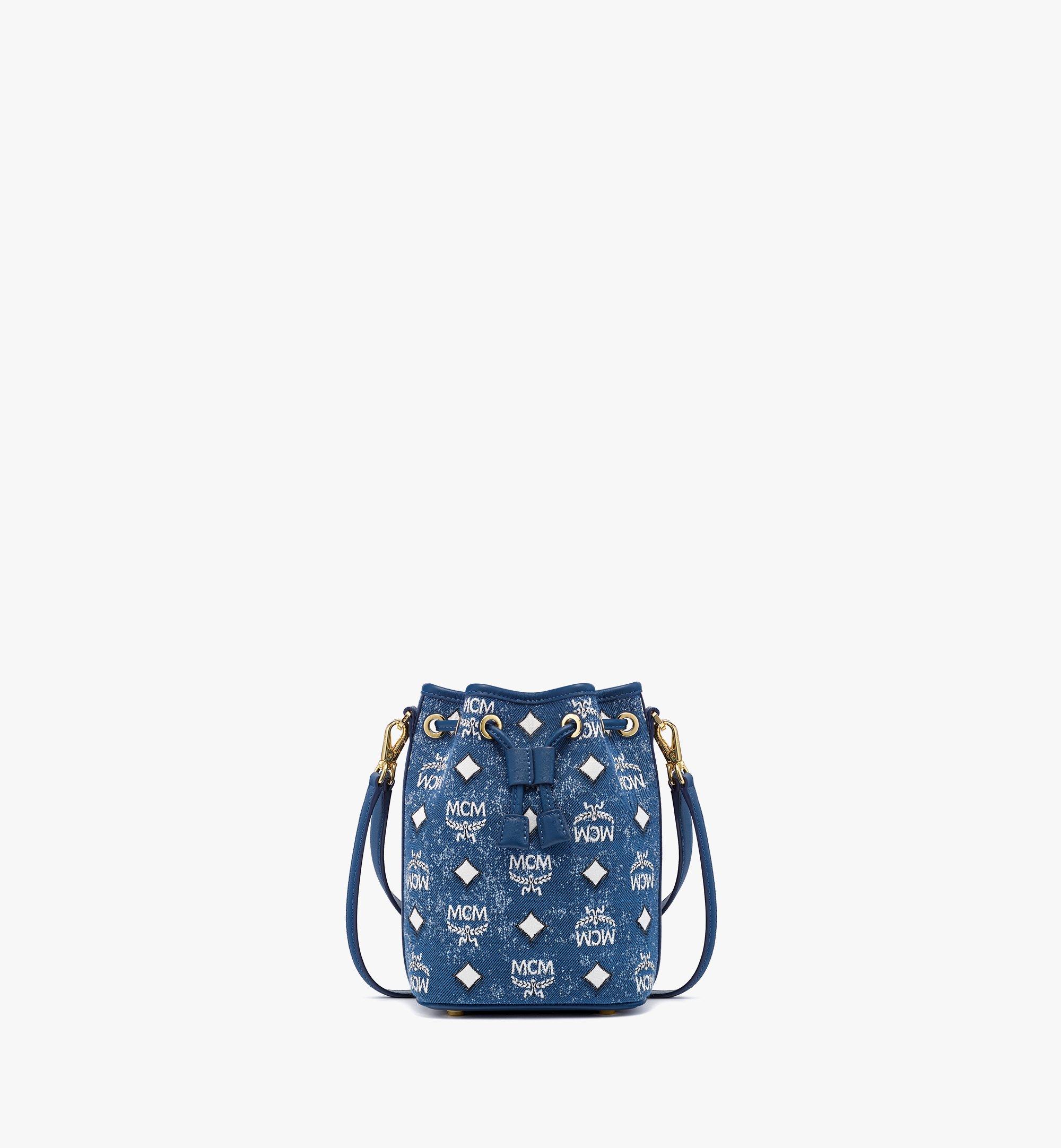 DESSAU DRAWSTRING IN VINTAGE DENIM JACQUARD