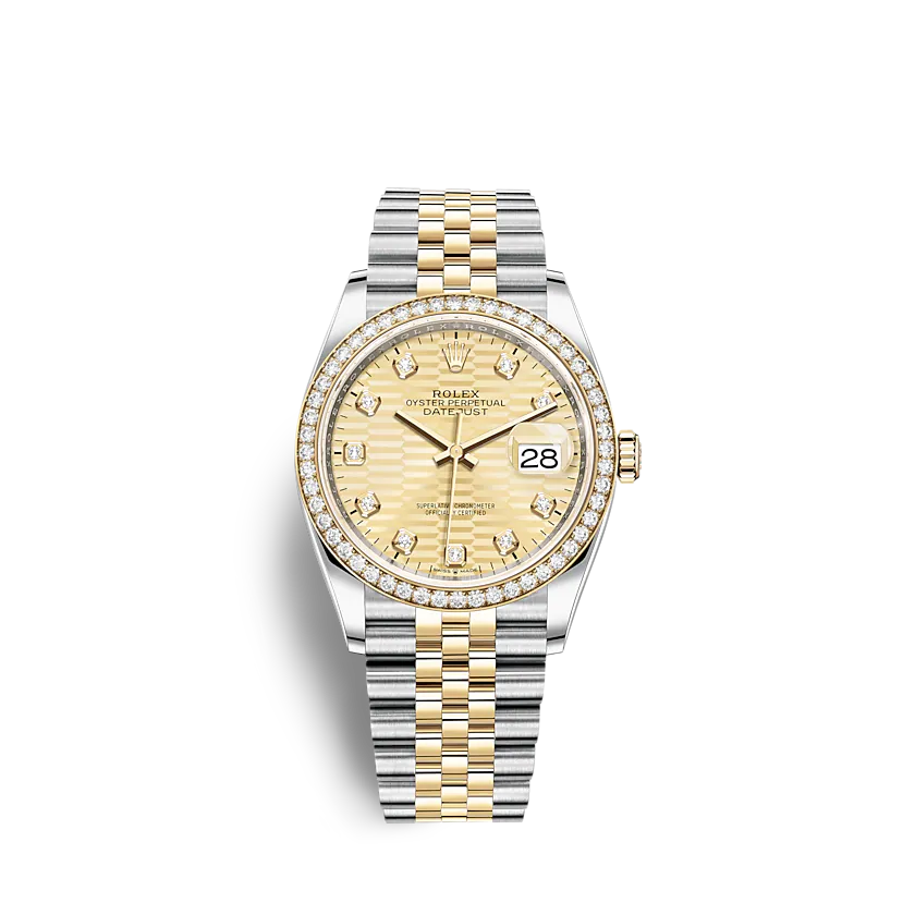ROLEX Datejust 126283RBR 36mm Golden