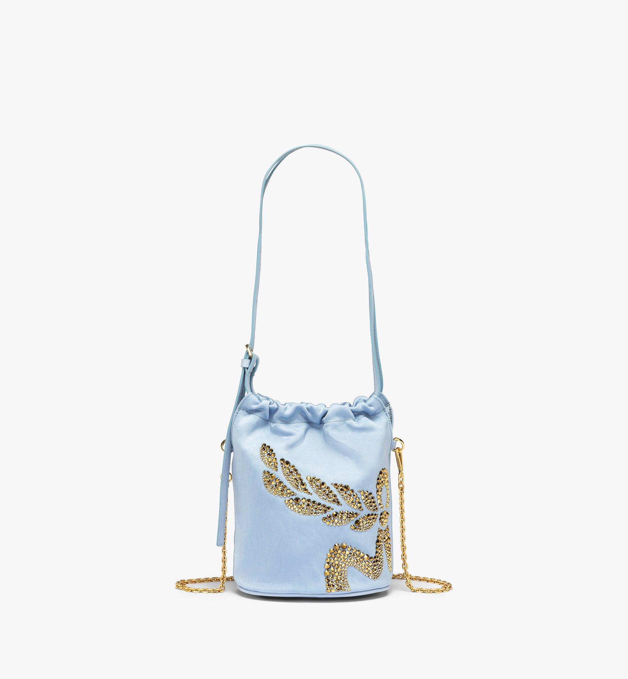 HIMMEL LAUREL DRAWSTRING BAG IN RECYCLED NYLON
