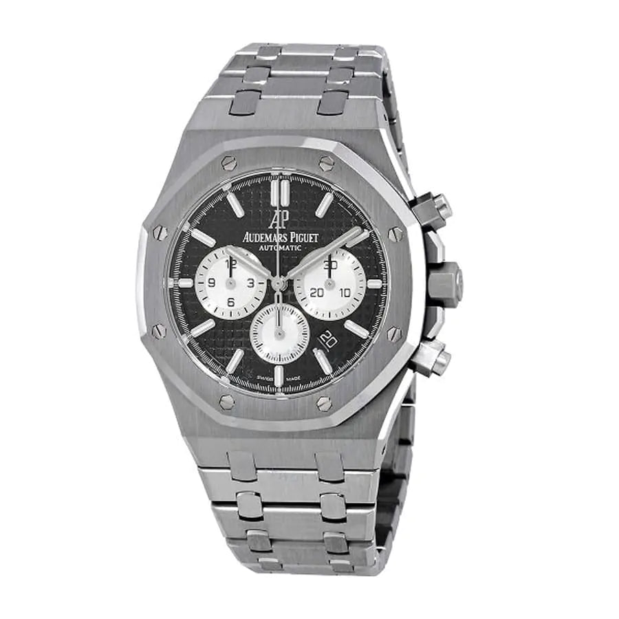 AUDEMARS PIGUET Royal Oak Chronograph Watch-Black Dial 41mm
